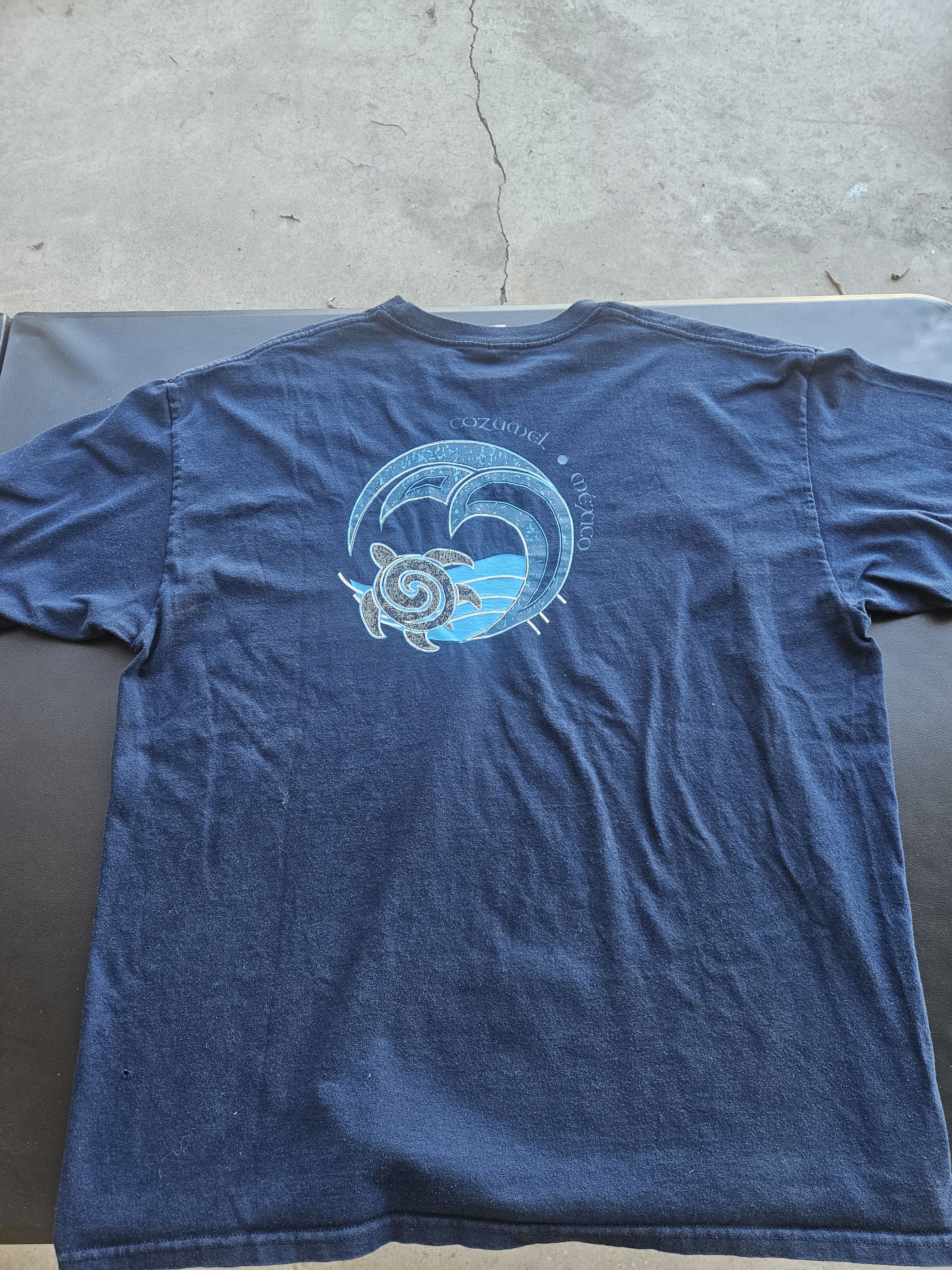 Other Cozumel Mexico Turtle & Moon Vintage Yazbek Surf Tee Size US XXL / EU 58 / 5 - 1 Thumbnail