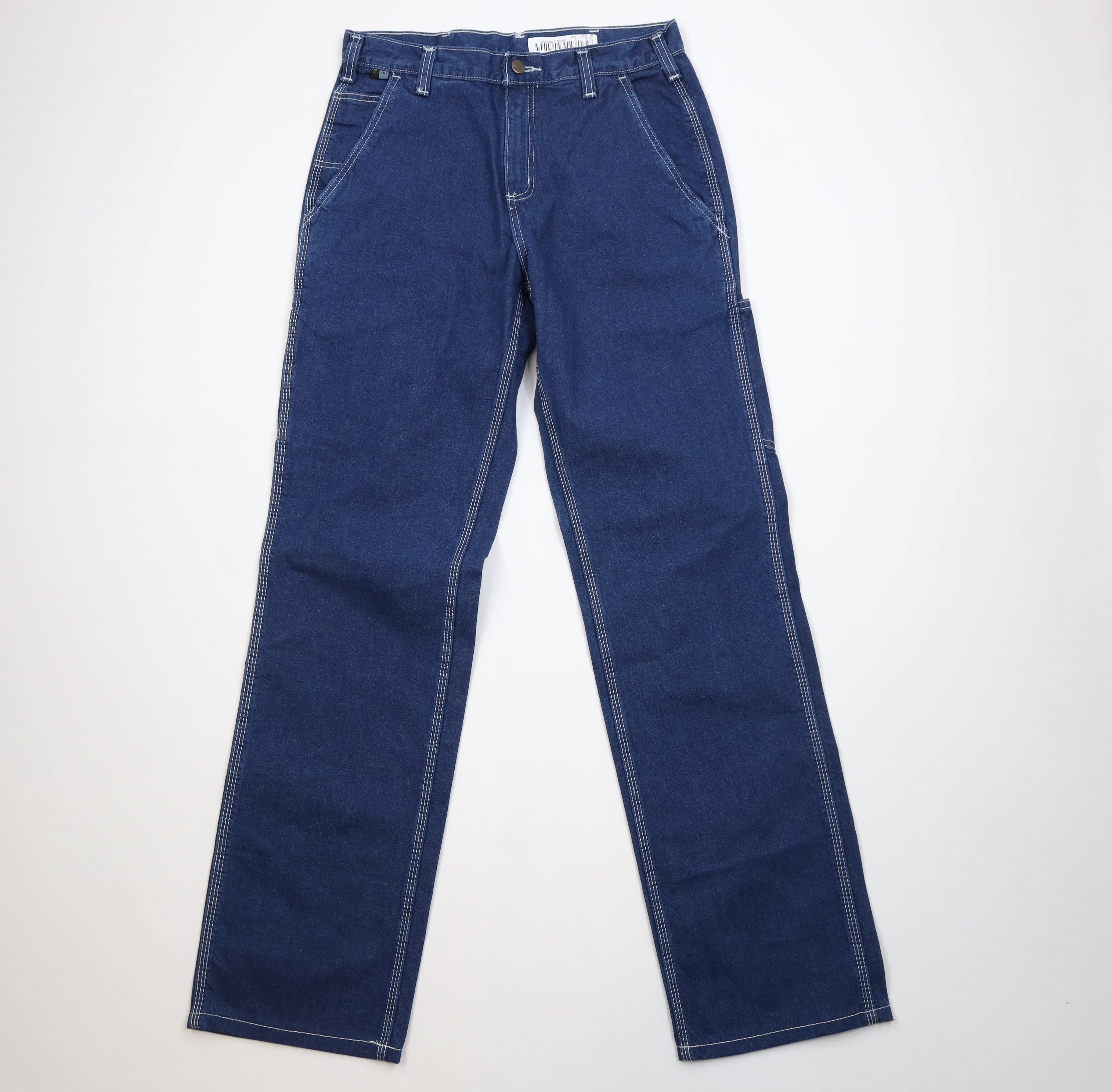 Carhartt Vintage Carhartt FR Flames Resistant Wide Leg Dungaree Jeans Size US 30 / EU 46 - 1 Thumbnail