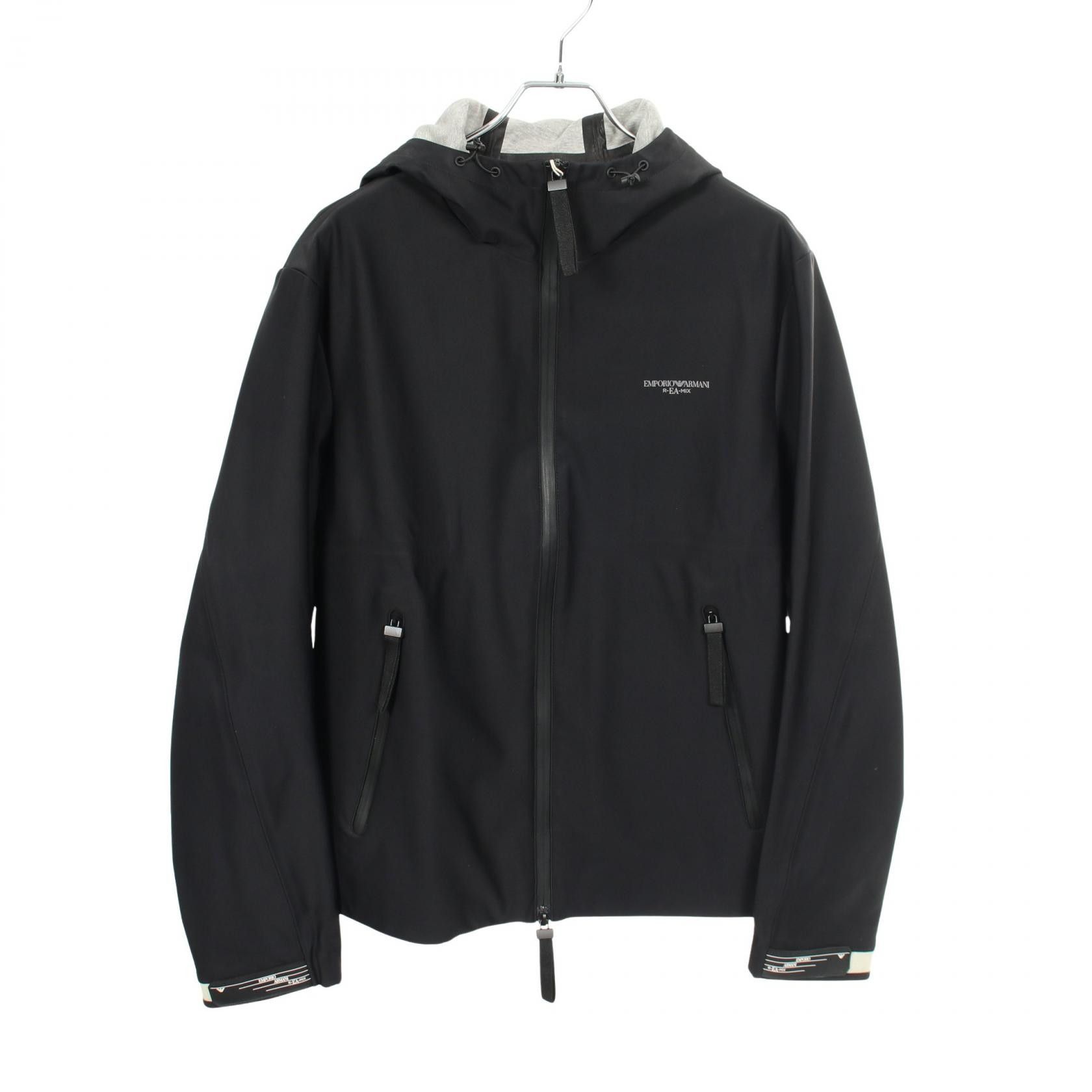 Emporio Armani Emporio Armani Emporio Armani Polyester Hooded Jacket Textile Outerwear 3G1BR2 DUTY FREE for USA Size ONE SIZE - 1 Thumbnail