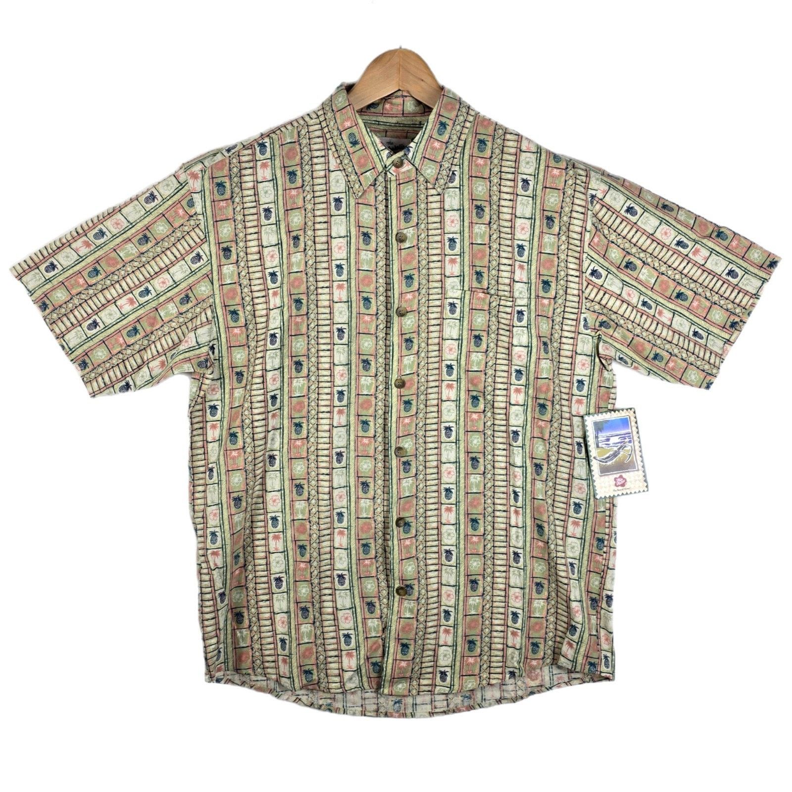 Hilo Hattie Hilo Hattie Silk Hawaiian Shirt Medium Button Up Pineapple Size US M / EU 48-50 / 2 - 1 Thumbnail