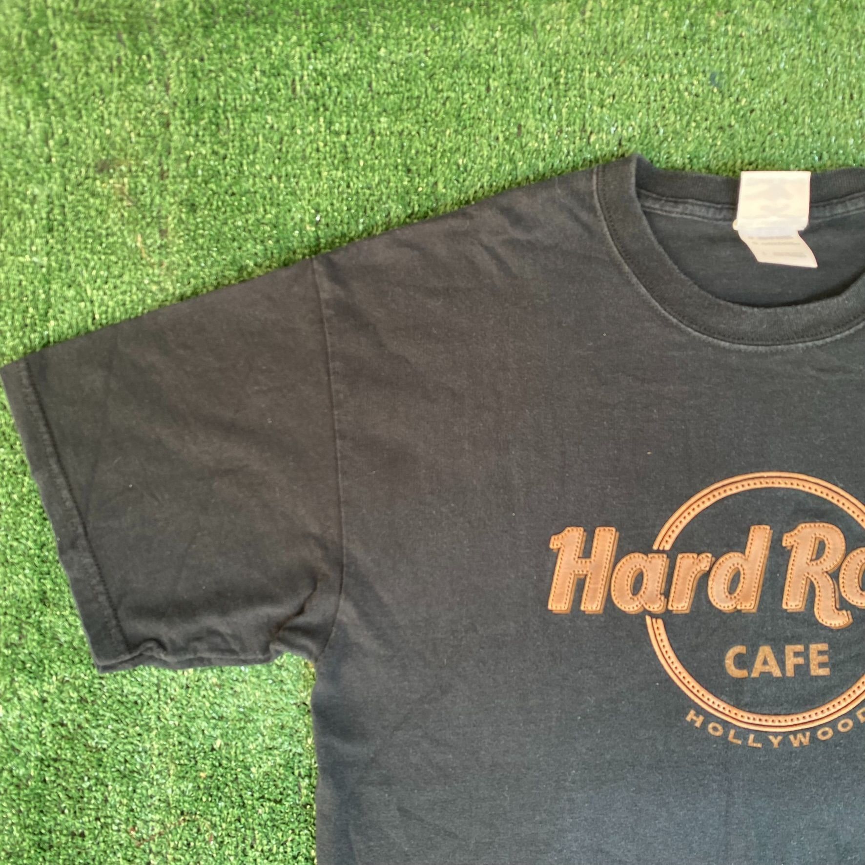 Hard Rock Cafe Vintage Y2K Hard Rock Cafe Shirt Black Hollywood Dot Logo Te Size US L / EU 52-54 / 3 - 2 Thumbnail