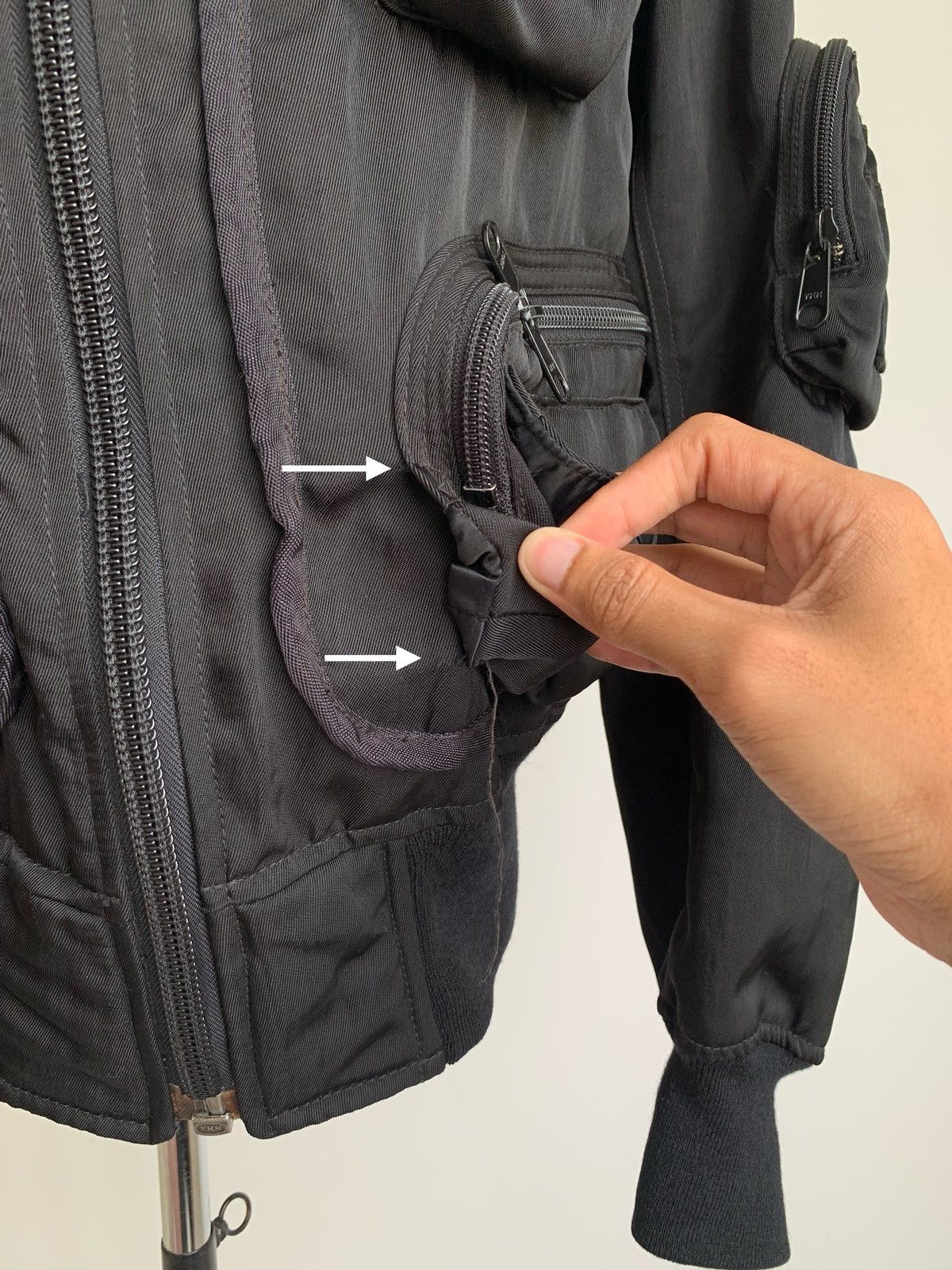 Issey Miyake AW1996 Issey Miyake Men Parachute Cargo Jacket Size US M / EU 48-50 / 2 - 19 Thumbnail