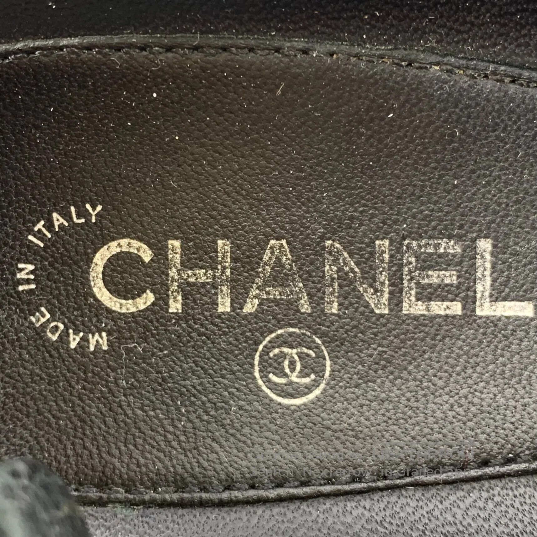 Chanel Chanel Black Logo Mark Magic Tape Casual Flat Sandals| Size US 7.5 / IT 37.5 - 7 Thumbnail