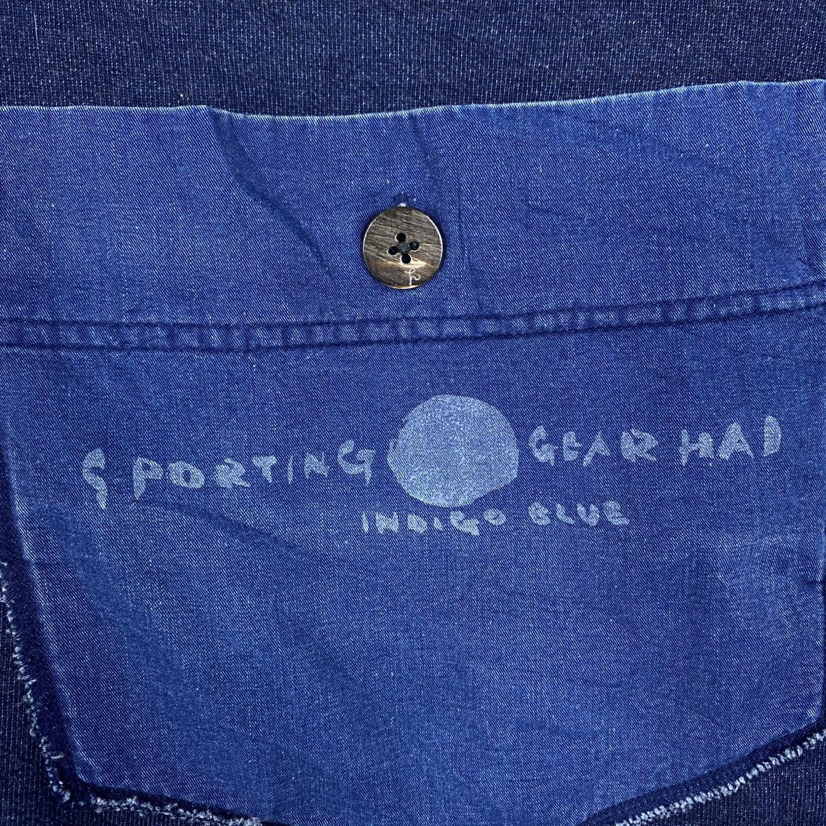Issey Miyake Vintage Indigo Sweatshirt Hai Sporting Gear Issey Miyake Size US M / EU 48-50 / 2 - 13 Thumbnail