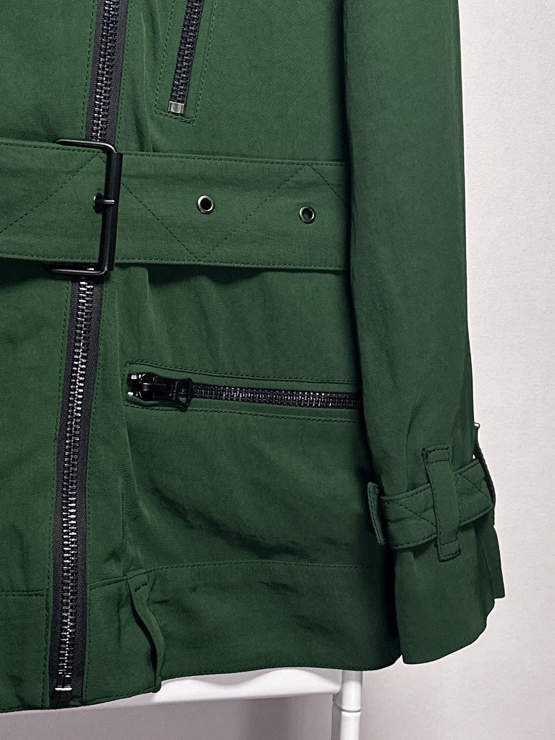 Acne Studios Acne Studios Lilja Belted Twill Biker Jacket PSS17 Size 34 Size S / US 4 / IT 40 - 8 Thumbnail