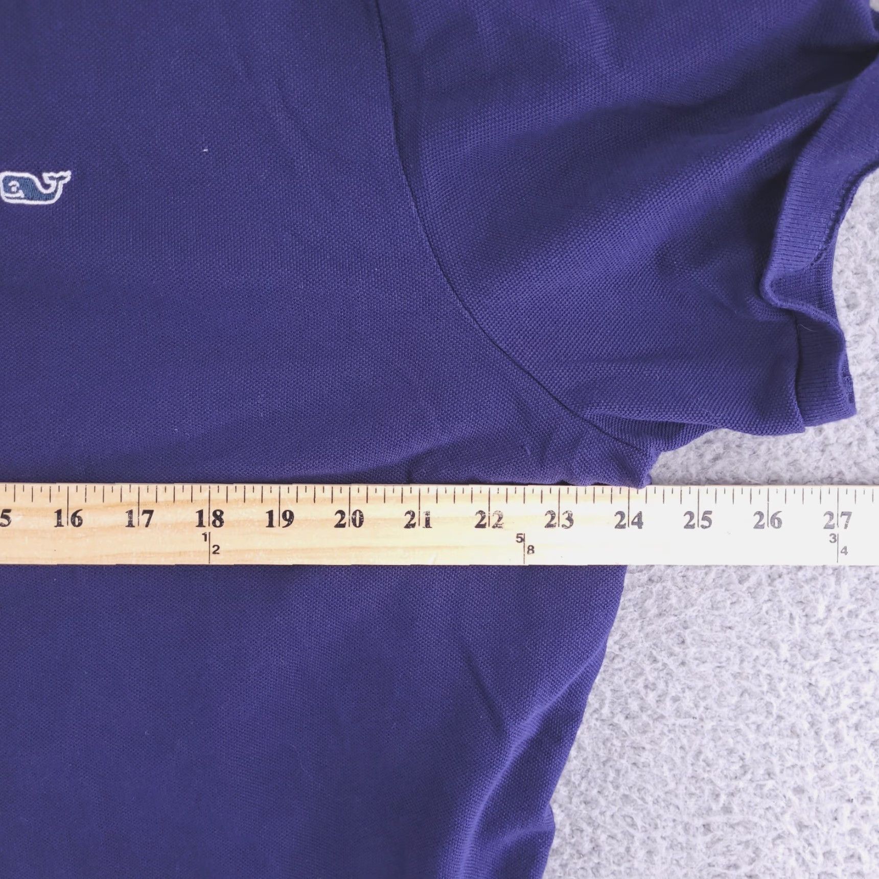 Vineyard Vines VINTAGE Vineyard Vines Polo Shirt Mens XL Blue Heritage Pique FITS SHORT Size US XL / EU 56 / 4 - 5 Thumbnail