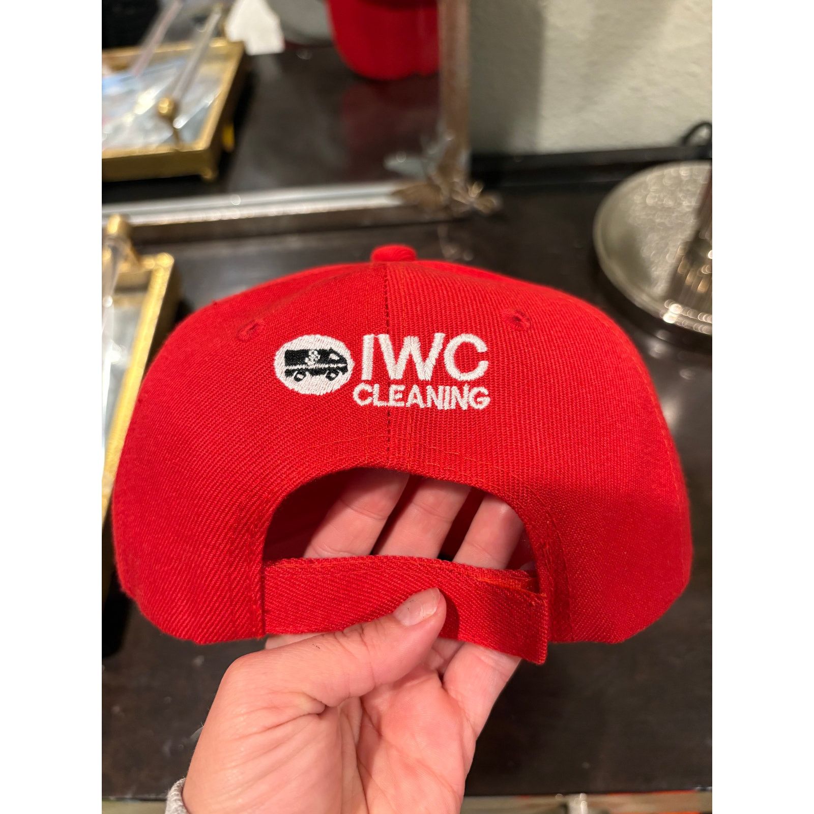 Vintage IWC Cleaning “Make America Clean Again” Red Cap Size ONE SIZE - 4 Thumbnail