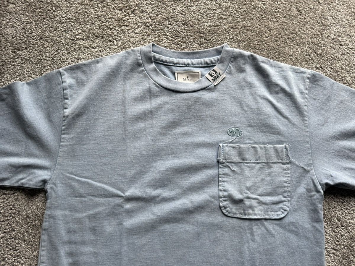 Maison MIHARA YASUHIRO Maison Mihara Yasuhiro blue amateur sewn distressed t shirt Size US M / EU 48-50 / 2 - 12 Thumbnail