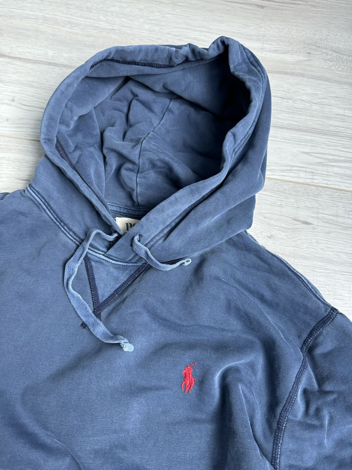 Denim & Supply Ralph Lauren × Polo Ralph Lauren × Vintage Vintage rare Polo Ralph Lauren oversized faded Hoodie Size US L / EU 52-54 / 3 - 4 Thumbnail
