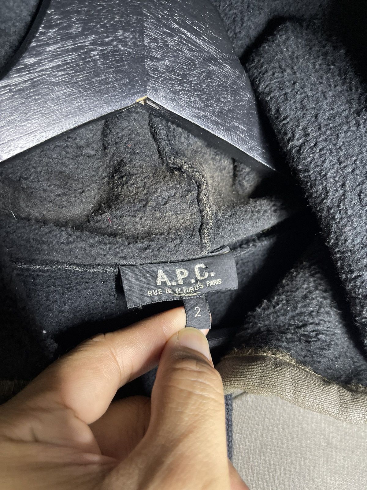 A.P.C. Vintage A.P.C Hoodies Hard Cotton Size US M / EU 48-50 / 2 - 5 Thumbnail