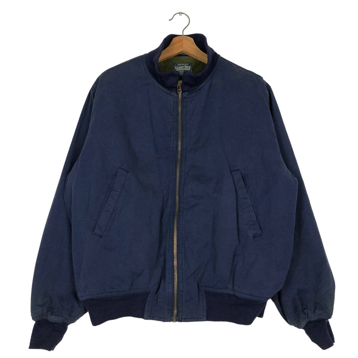 Japanese Brand 🔥VINTAGE BOMBER JACKET KEARNEY HOUSE ISSEY MIYAKE BLANKET Size US L / EU 52-54 / 3 - 1 Thumbnail