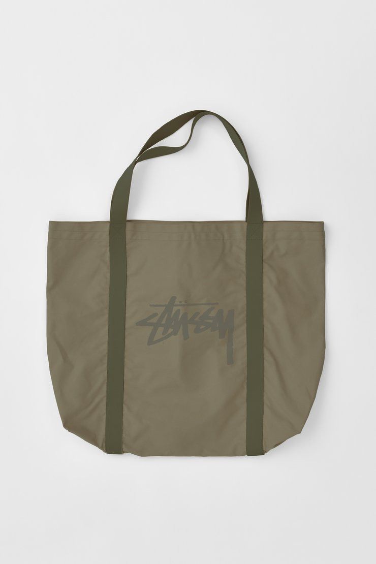 バッグ stussy our legacy beach tote Our Legacy - Beach Tote Black Heavy Twill