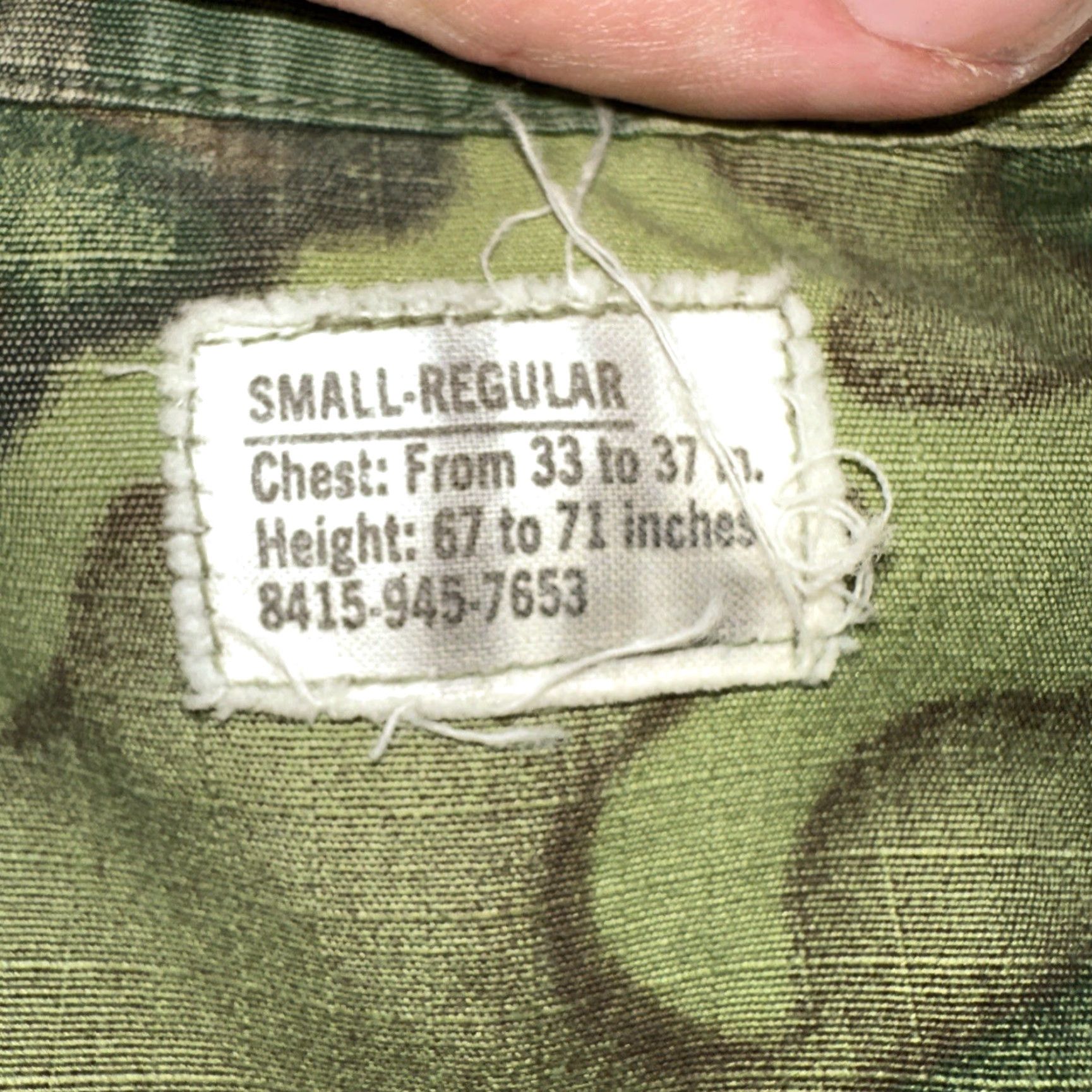 Vintage VINTAGE Alpha Corp USMC 1968 Military Camouflage Wind Resistant Poplin Coat Jacket Camouflage Camo Men Small Wind-Resistant 60s Coat City Size US S / EU 44-46 / 1 - 5 Thumbnail