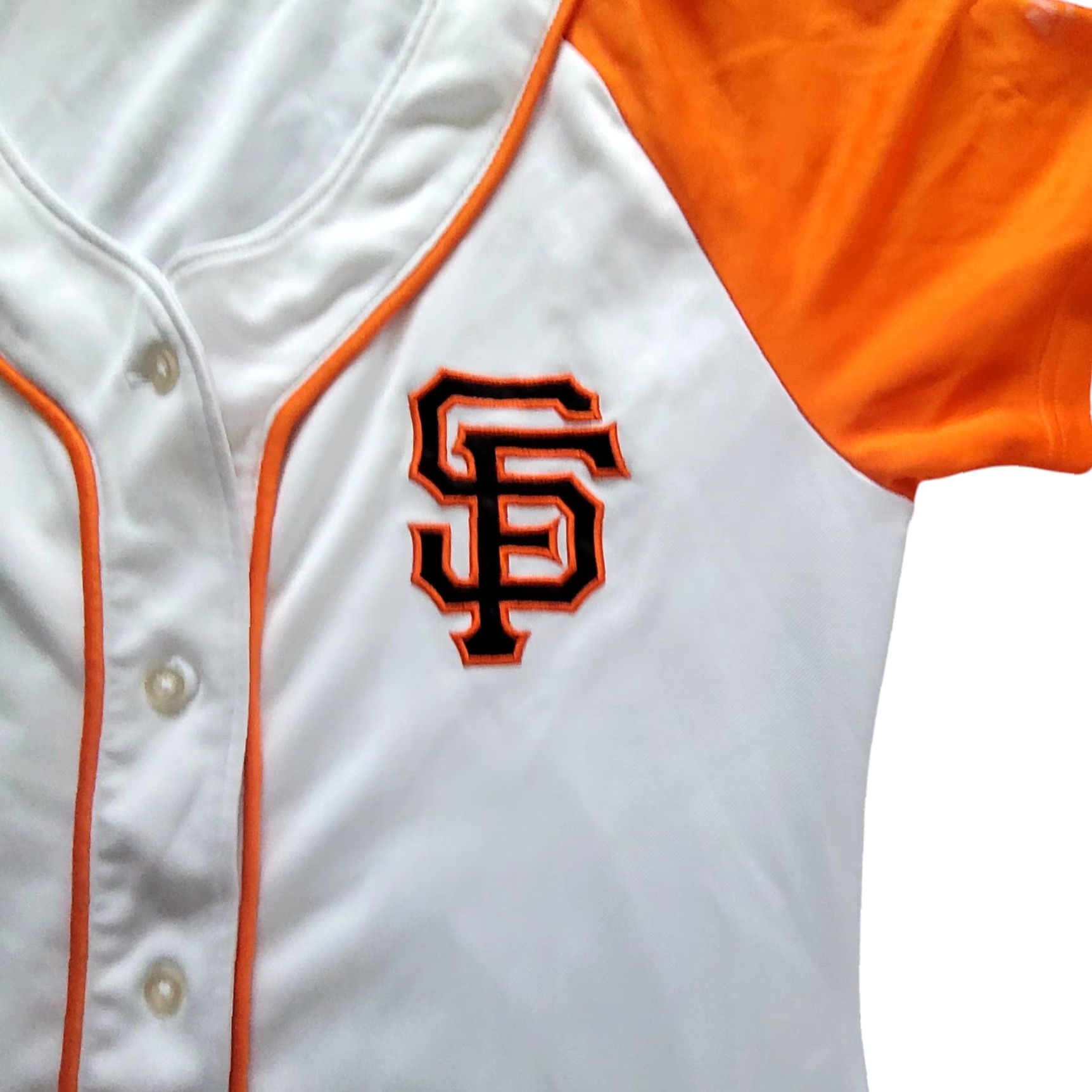 Vintage San Francisco Giants Majestic Women's Jersey M White Jersey Women Majestic MLB Giants Size M Size M / US 6-8 / IT 42-44 - 2 Thumbnail