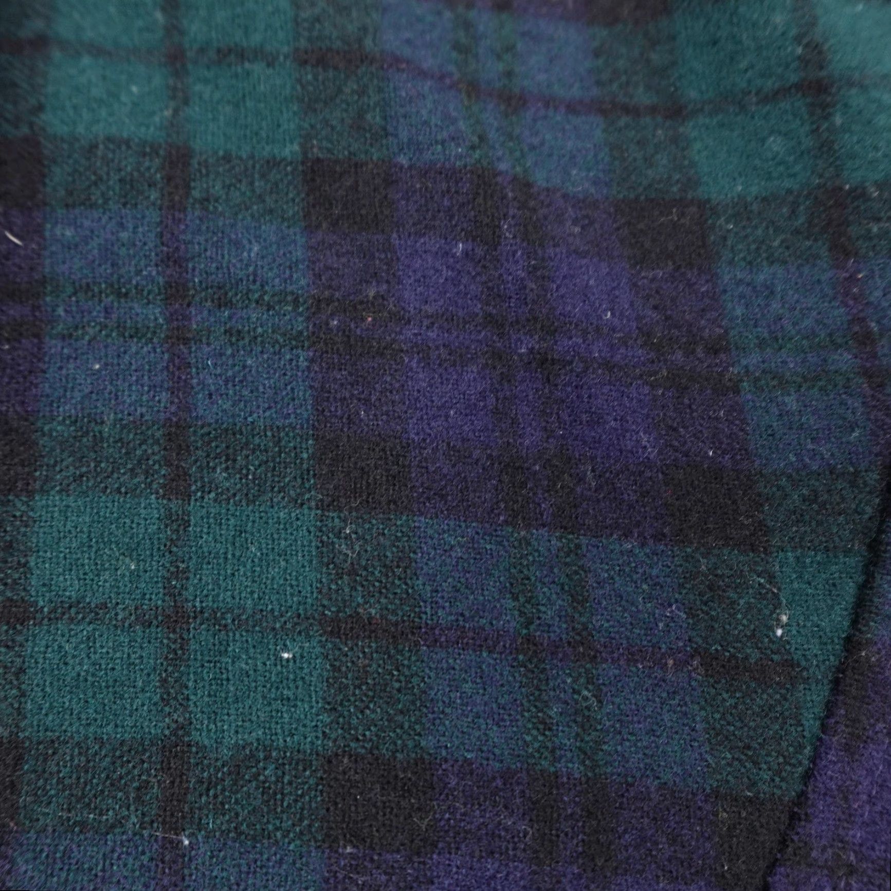 Pendleton VINTAGE Pendleton Field Shirt Men XL Green Blue Plaid Wool Flannel Button-Up with Pockets Casual Workwear Outdoors Size US XL / EU 56 / 4 - 7 Thumbnail
