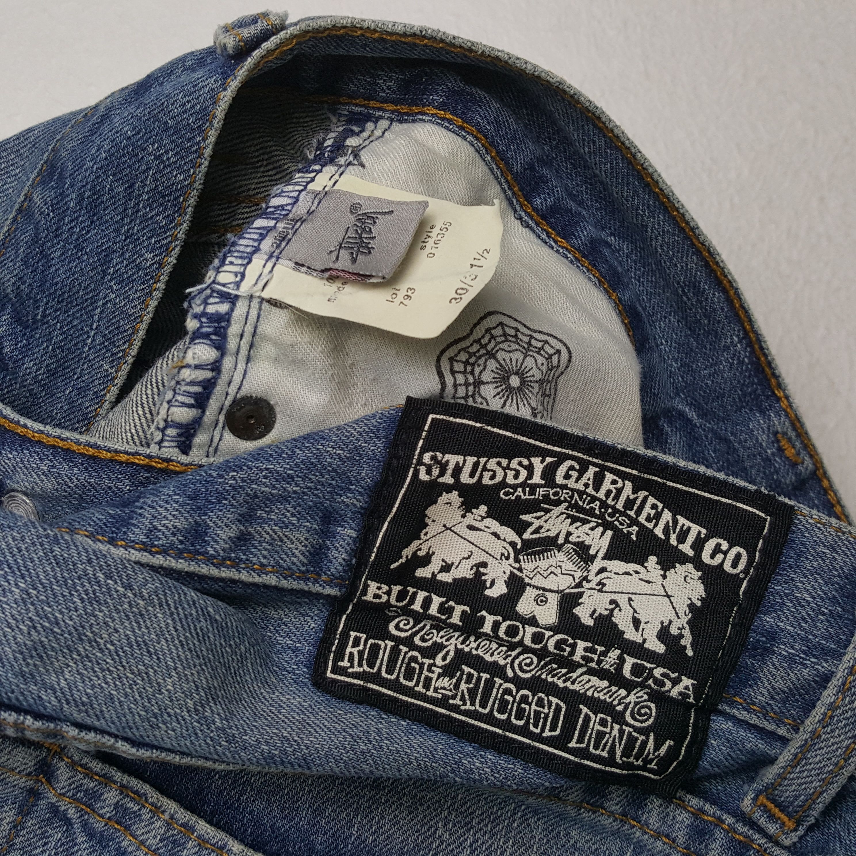 Stussy × Vintage Vintage STUSSY American Streetwear Style Jeans Size US 30 / EU 46 - 14 Thumbnail
