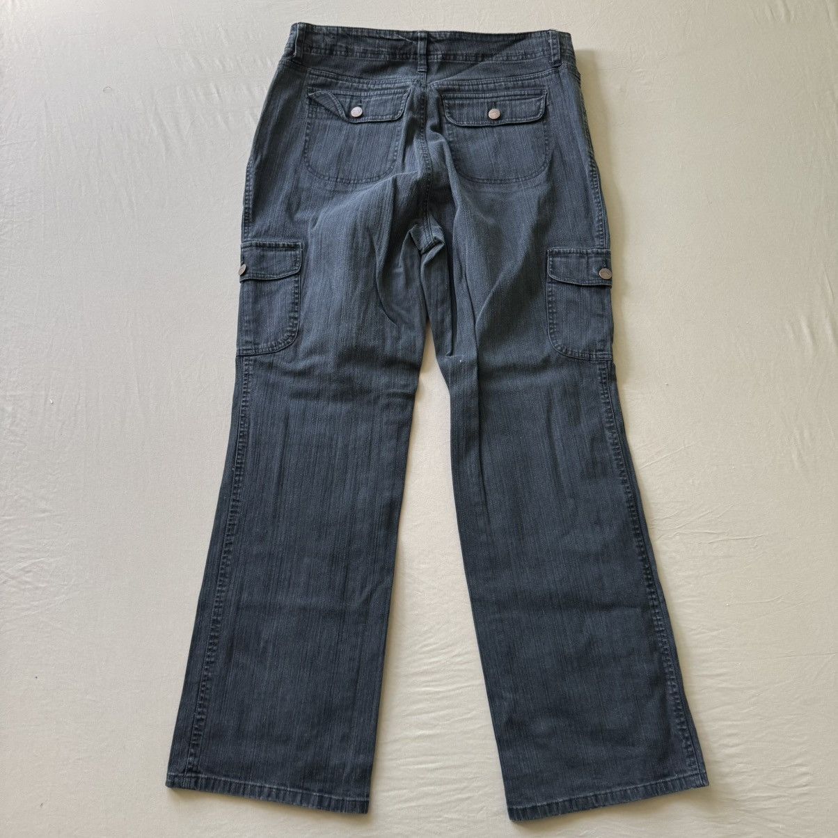 Other Y2K Era Venezia Cargo Bootcut Jeans Size 36" / US 14 / IT 50 - 2 Thumbnail
