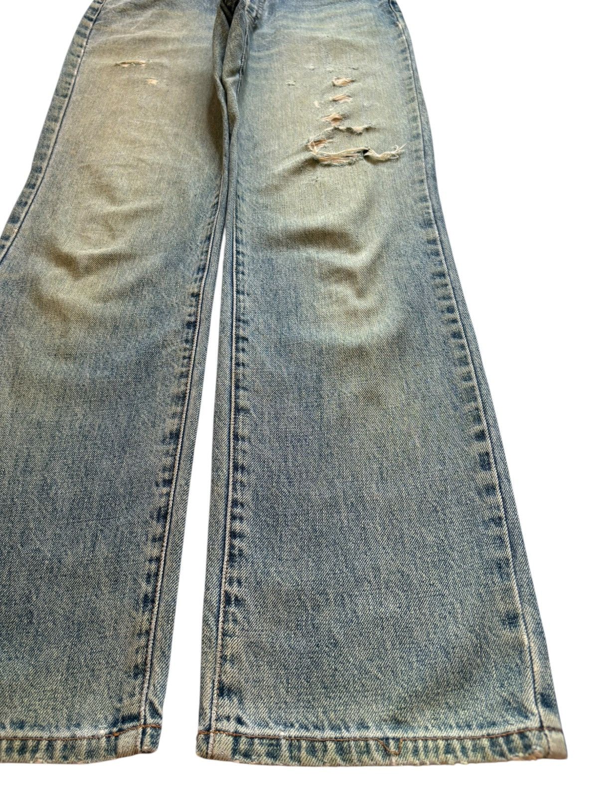 Japanese Brand Vintage Japanese Brand Mud Wash Distressed Jeans Size US 28 / EU 44 - 7 Thumbnail