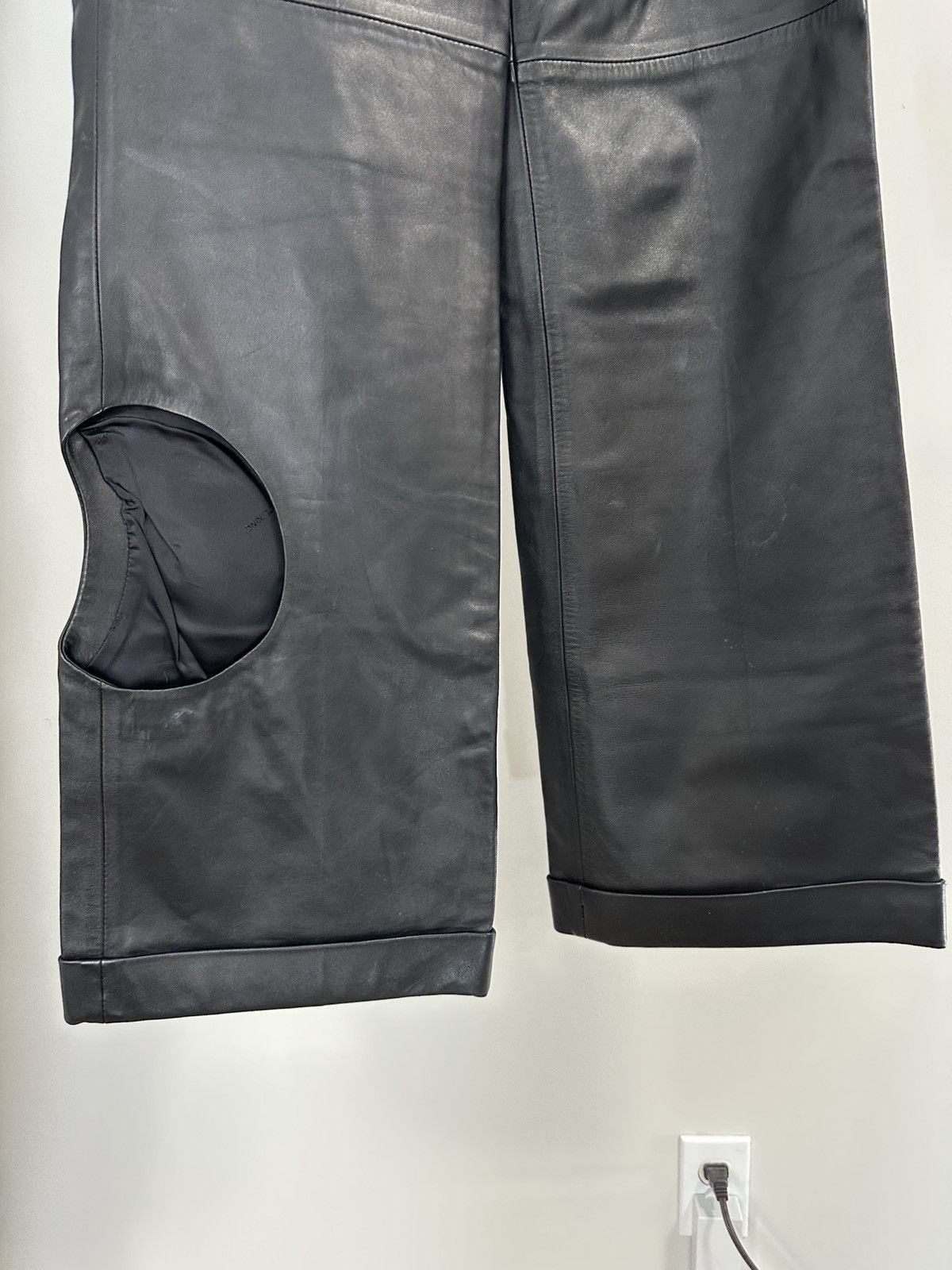Off-White OFF WHITE LEATHER PANTS Size 25" / US 0 / IT 36 - 6 Thumbnail