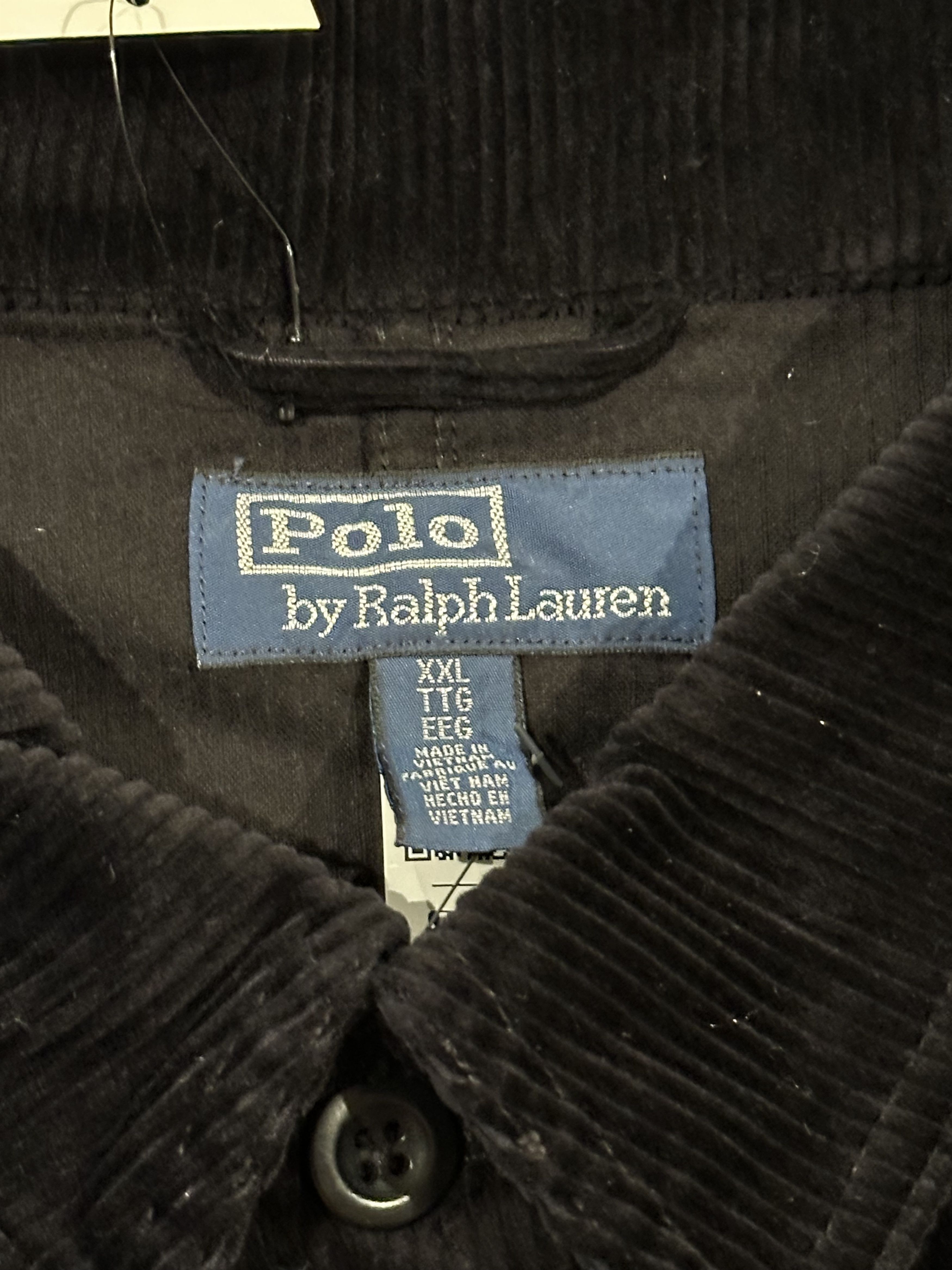 Polo Ralph Lauren POLO RALPH LAUREN Black Cotton-Corduroy Jacket $250 Size 2XL Size US XXL / EU 58 / 5 - 5 Thumbnail