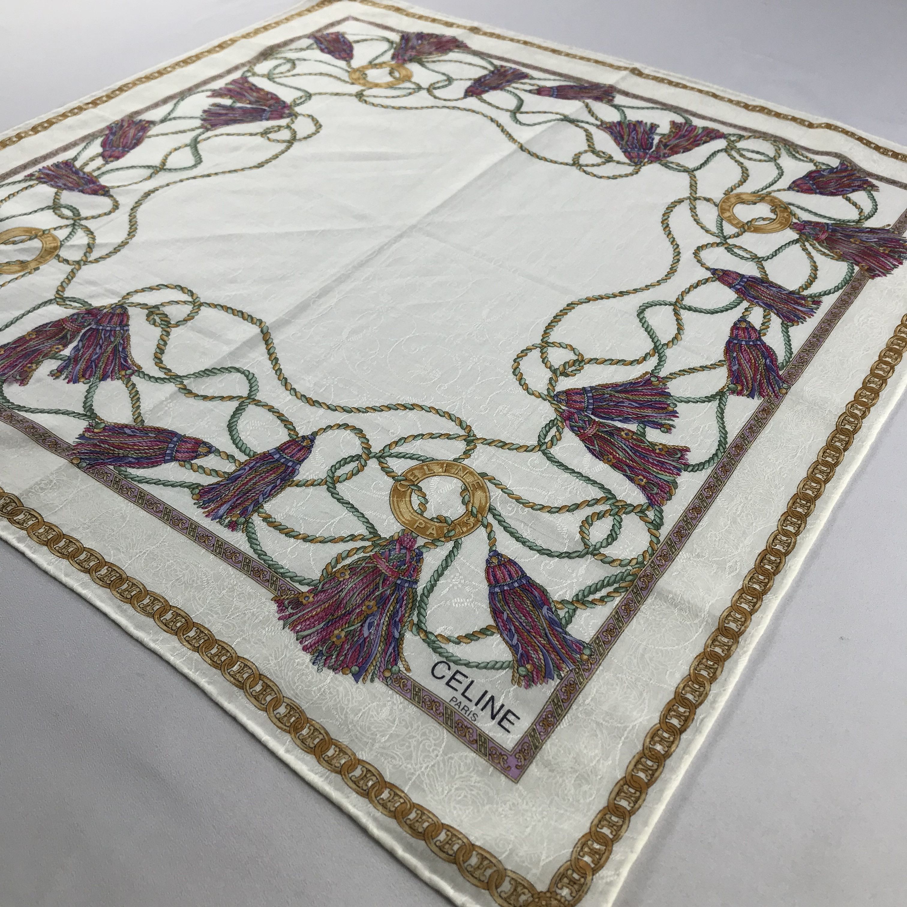 Celine Celine Handkerchief / Bandana / Neckerchief C530 Size ONE SIZE - 4 Thumbnail
