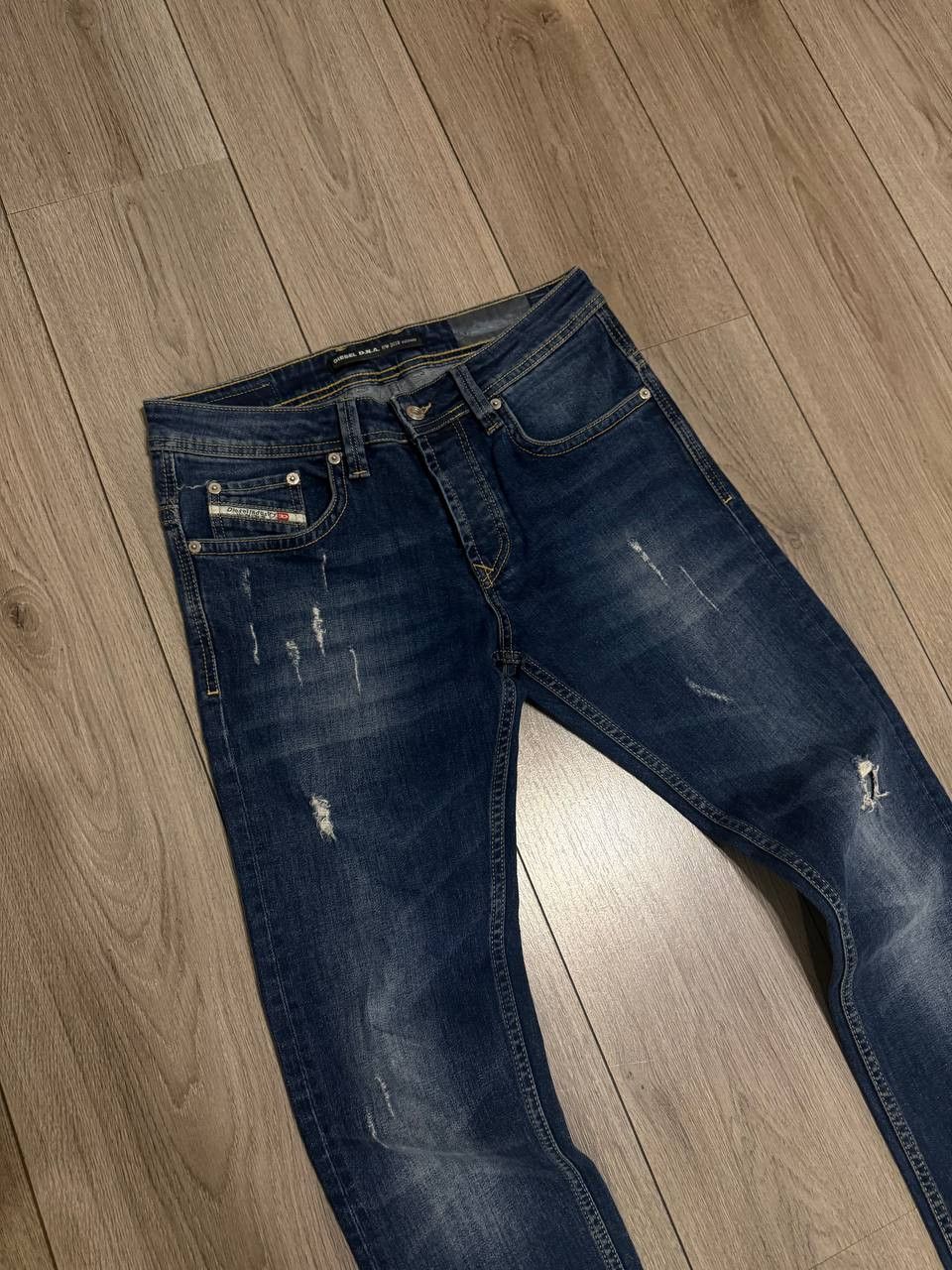 Diesel diesel dna jeans mens size 32 blue distressed Size US 32 / EU 48 - 3 Thumbnail