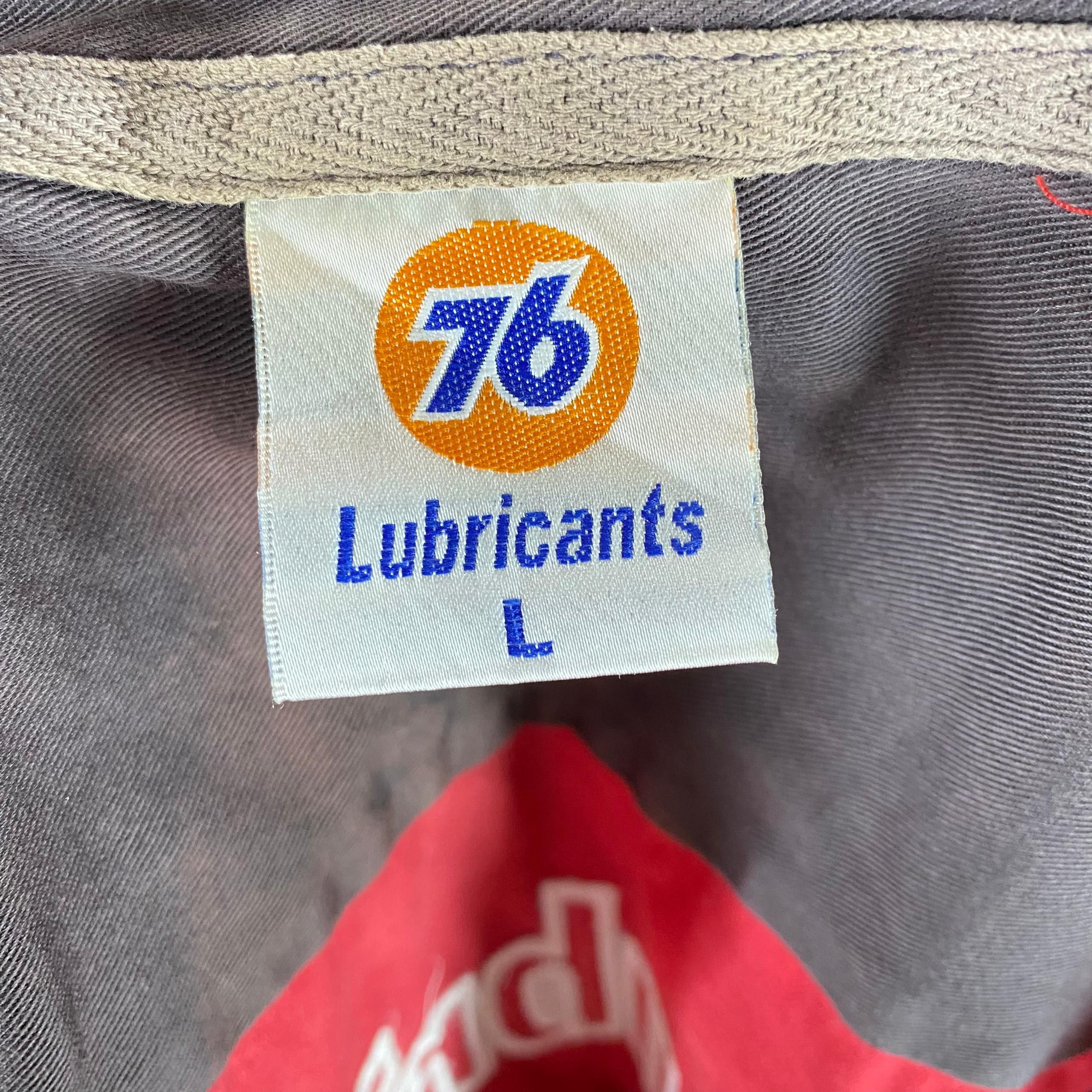 Japanese Brand Vintage 76 Lubricant Motorcycles Racing Jacket Size US L / EU 52-54 / 3 - 10 Thumbnail