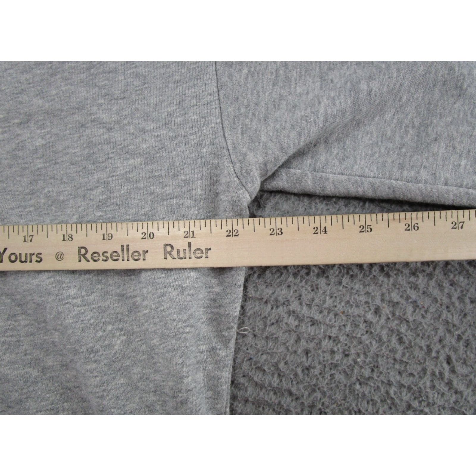 Prince Prince Sweatshirt Cropped Pullover 1/4 Zip Women XL Gray NWT Sports Activewear Long Sleeve Cotton Blend Polyester Size XL / US 12-14 / IT 48-50 - 6 Thumbnail