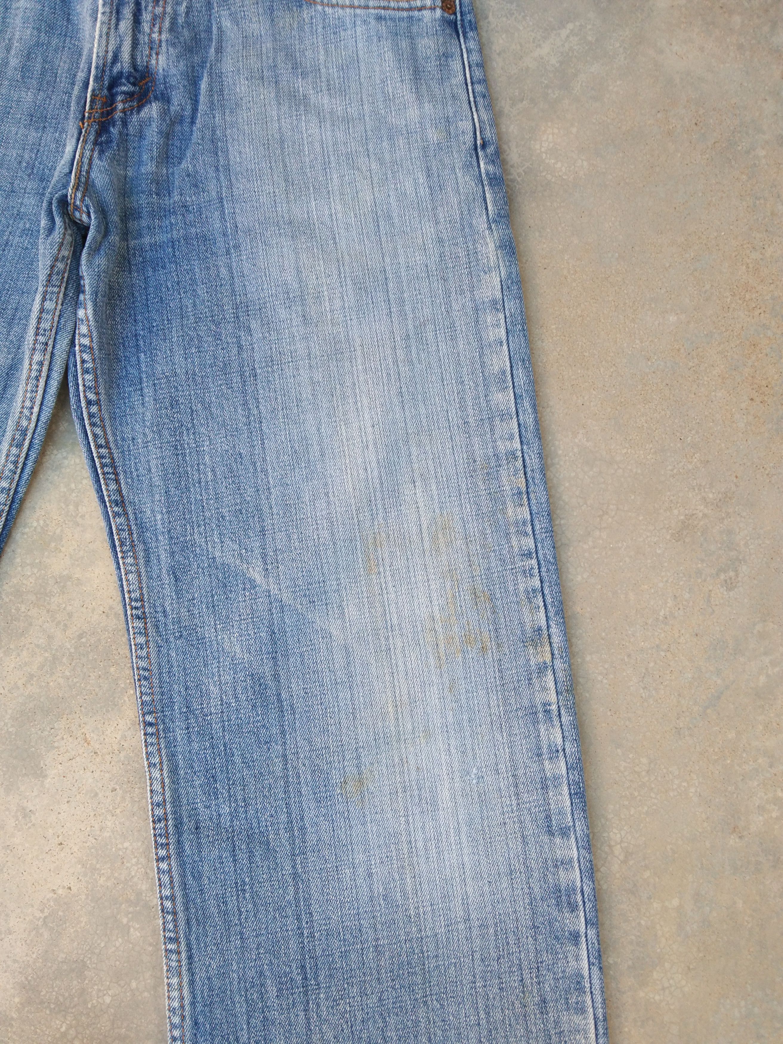 Levi's Vintage Levi's Jeans 529 Straight Leg Blue Wash Denim 32x32 Size US 32 / EU 48 - 6 Thumbnail