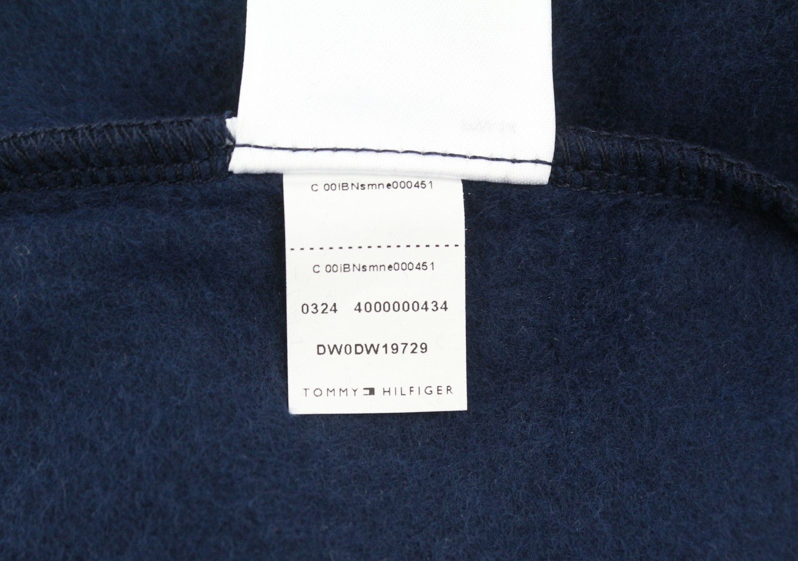 Tommy Hilfiger REQ S FLAG ZIP L Dark Night Navy Loose Fit Hoodie 87410 Size L / US 10 / IT 46 - 10 Thumbnail