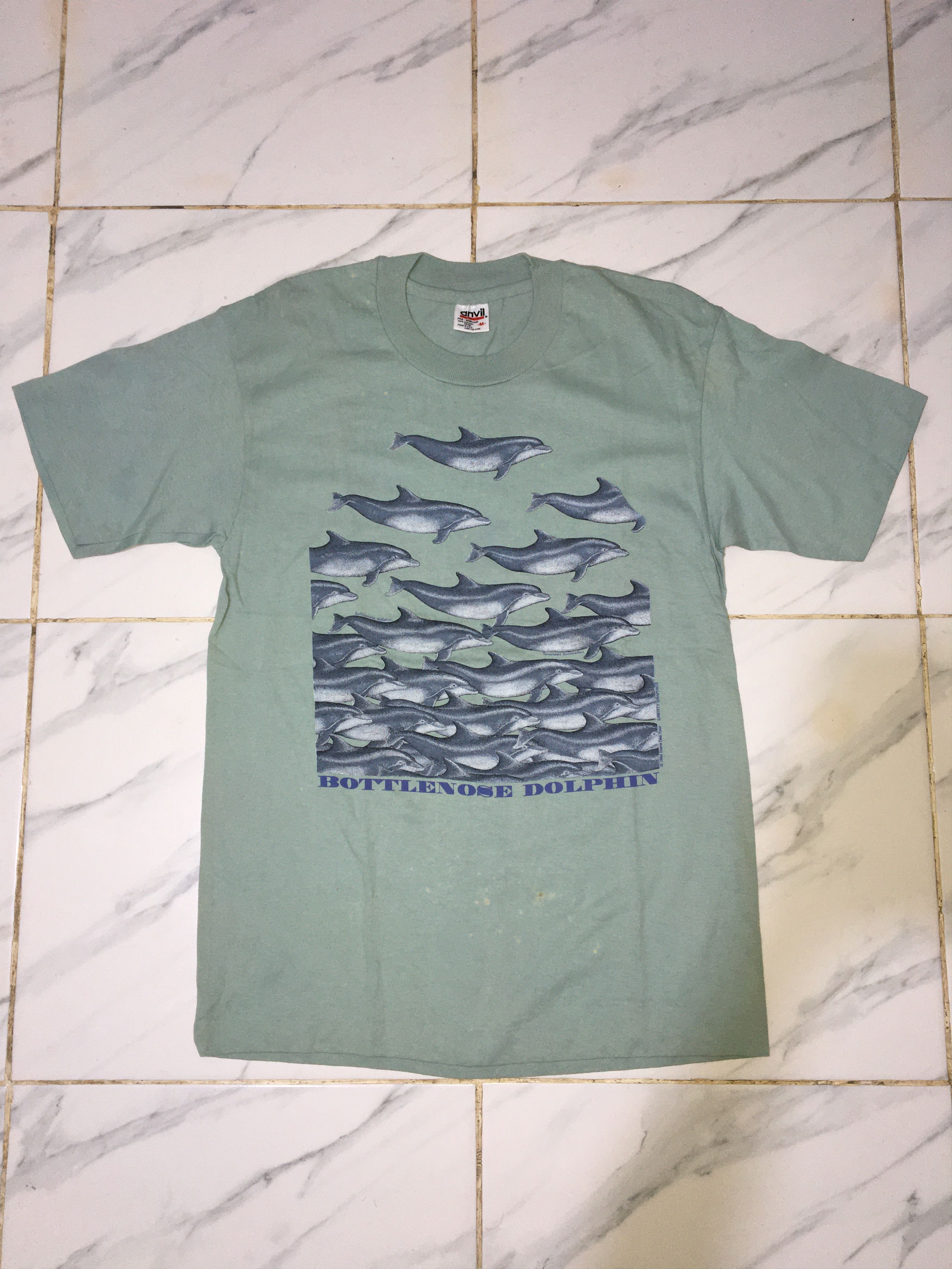 Vintage Vintage Bottlenose Dolphin Shirt Size US M / EU 48-50 / 2 - 1 Thumbnail