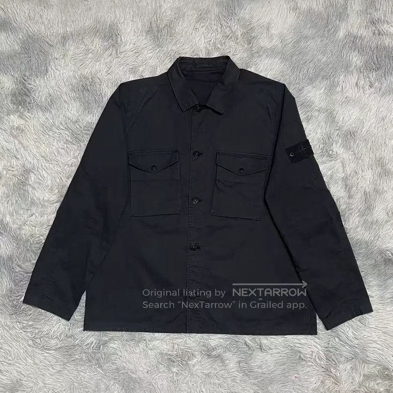 Stone Island Stone Island Black Phantom Jacket, XXL Size Size US XXL / EU 58 / 5 - 1 Thumbnail