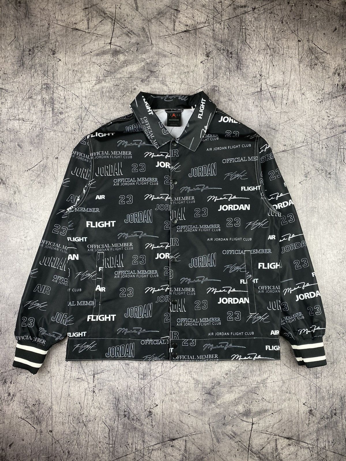 Jordan Brand × Nike Nike Air Jordan Satin Coaches Jacket Size S Size US S / EU 44-46 / 1 - 2 Thumbnail