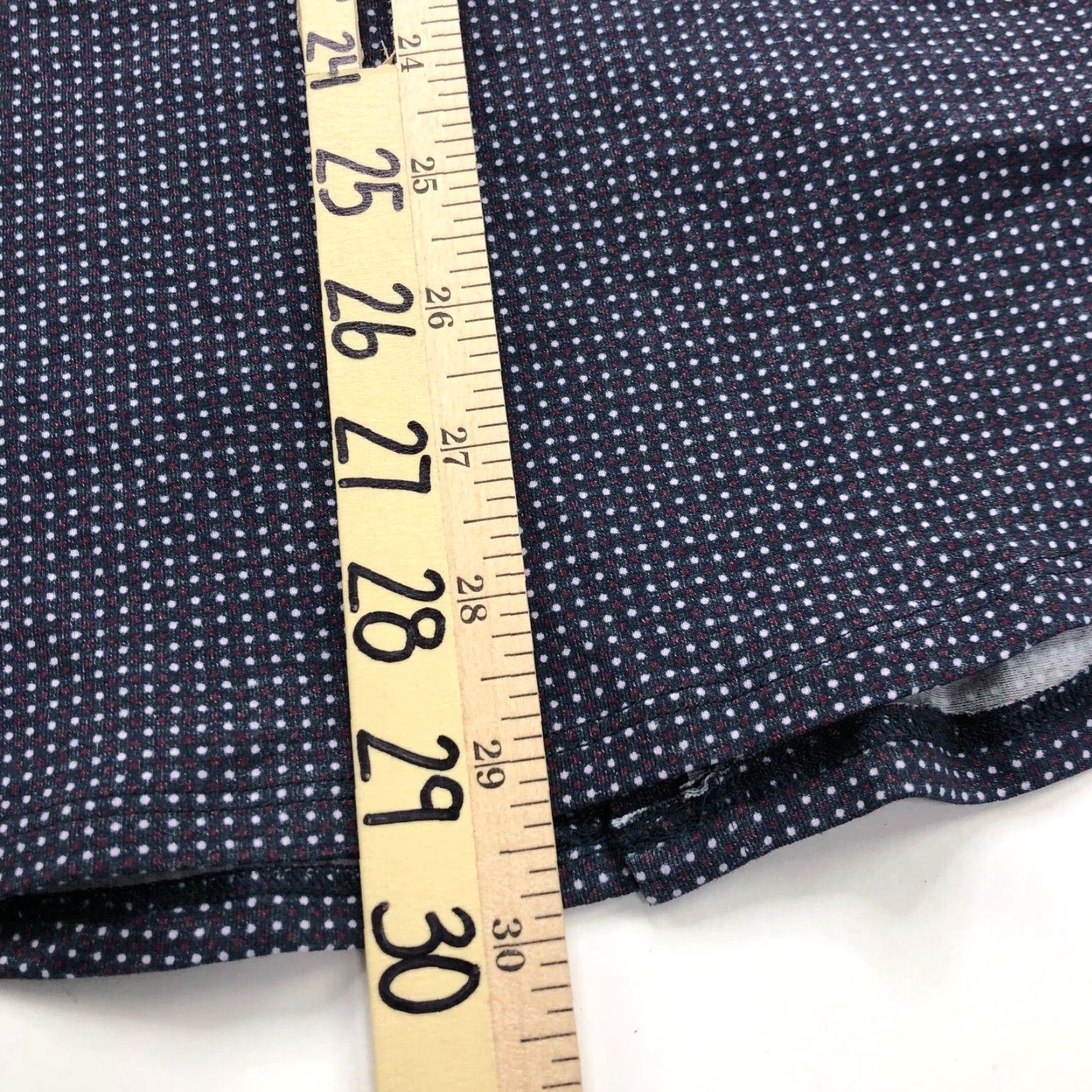 Vintage Stone Rose Shirt Men M Medium Navy Polka Dot Long Sleeve Button-Up Casual Collared Size US M / EU 48-50 / 2 - 7 Thumbnail