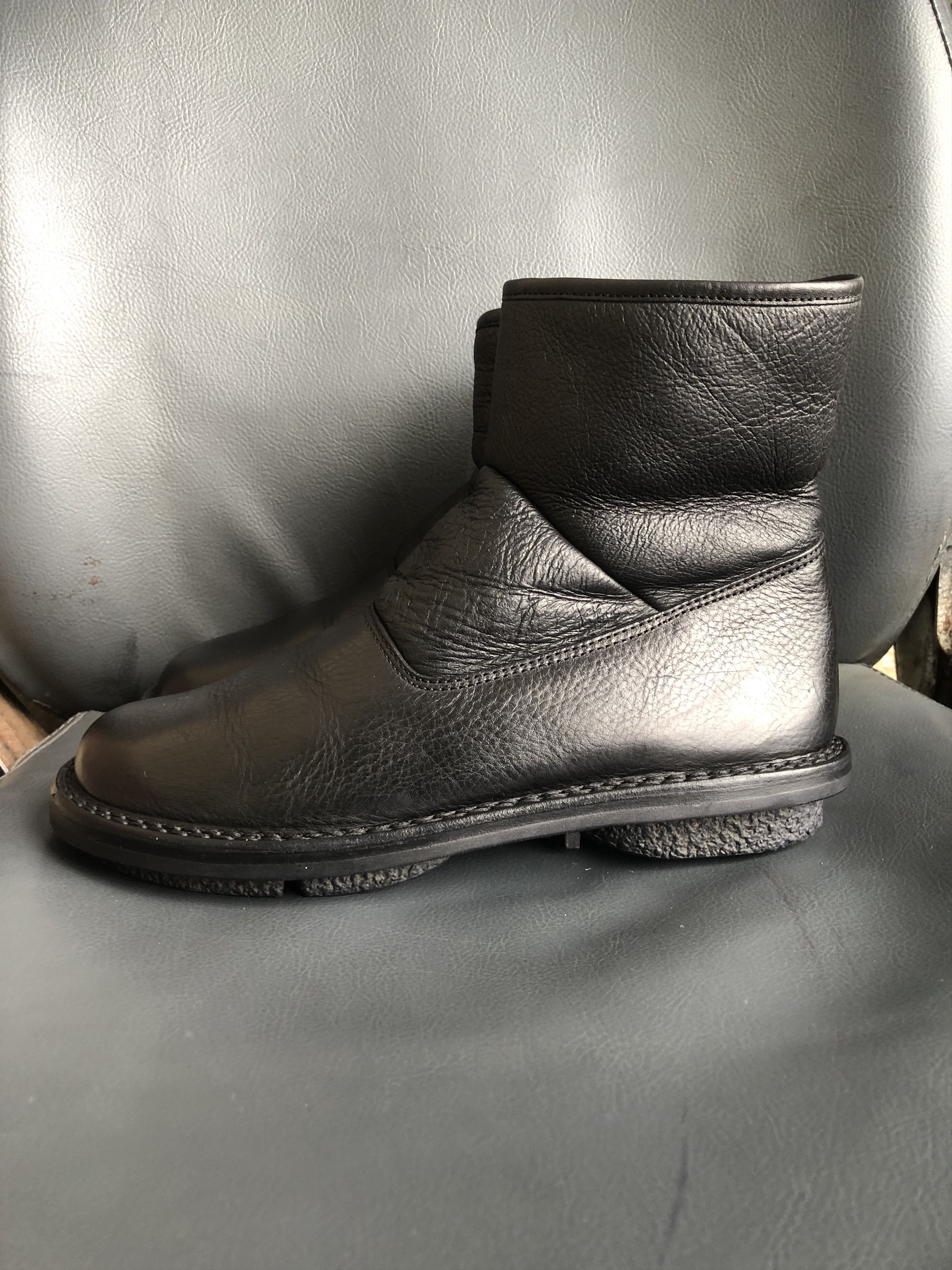 Trippen Trippen Black Calfskin Leather Women’s Boot Size 37 Size US 6.5 / IT 36.5 - 4 Thumbnail