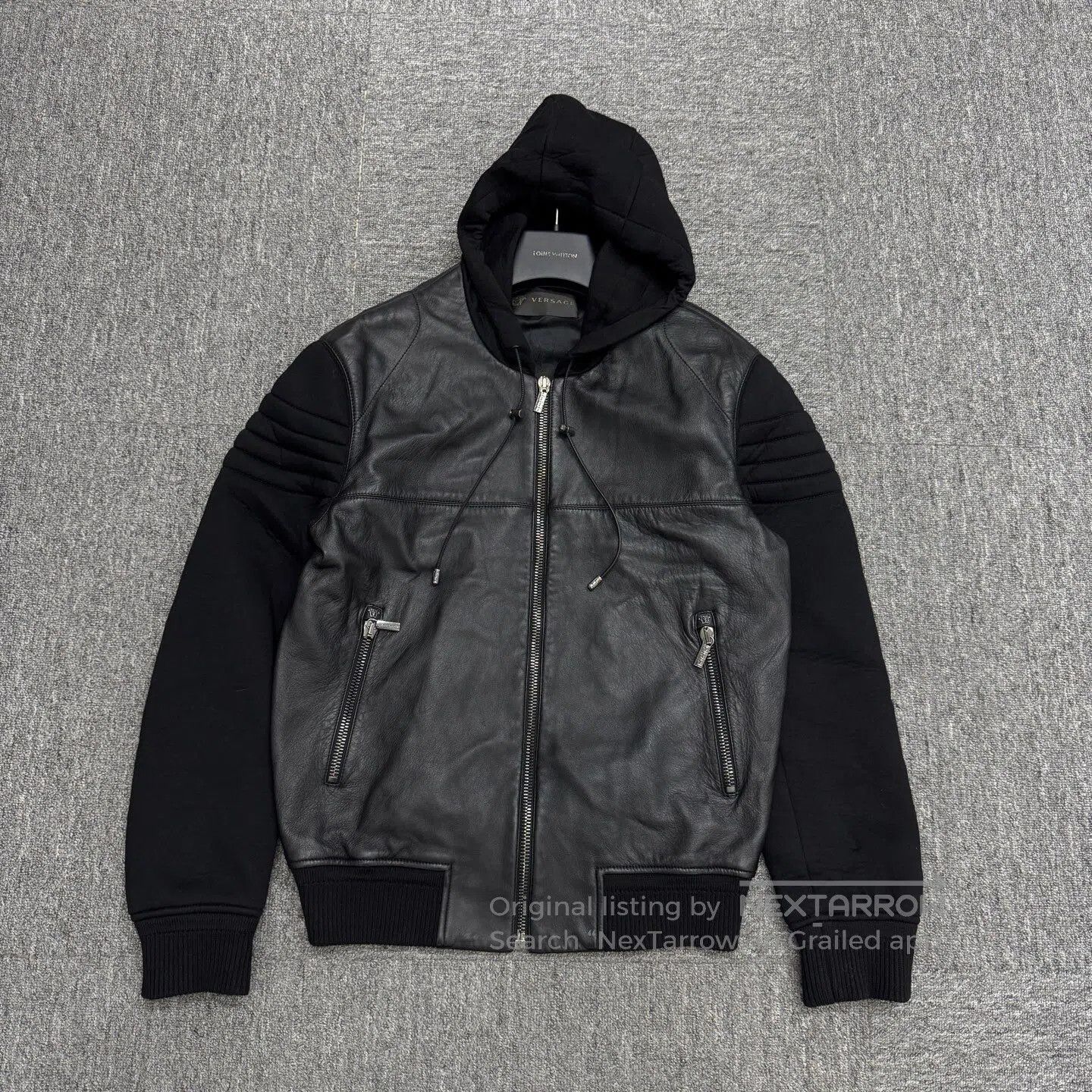 Versace Versace Sheepskin-stitched space cotton jacket| Size US M / EU 48-50 / 2 - 1 Thumbnail