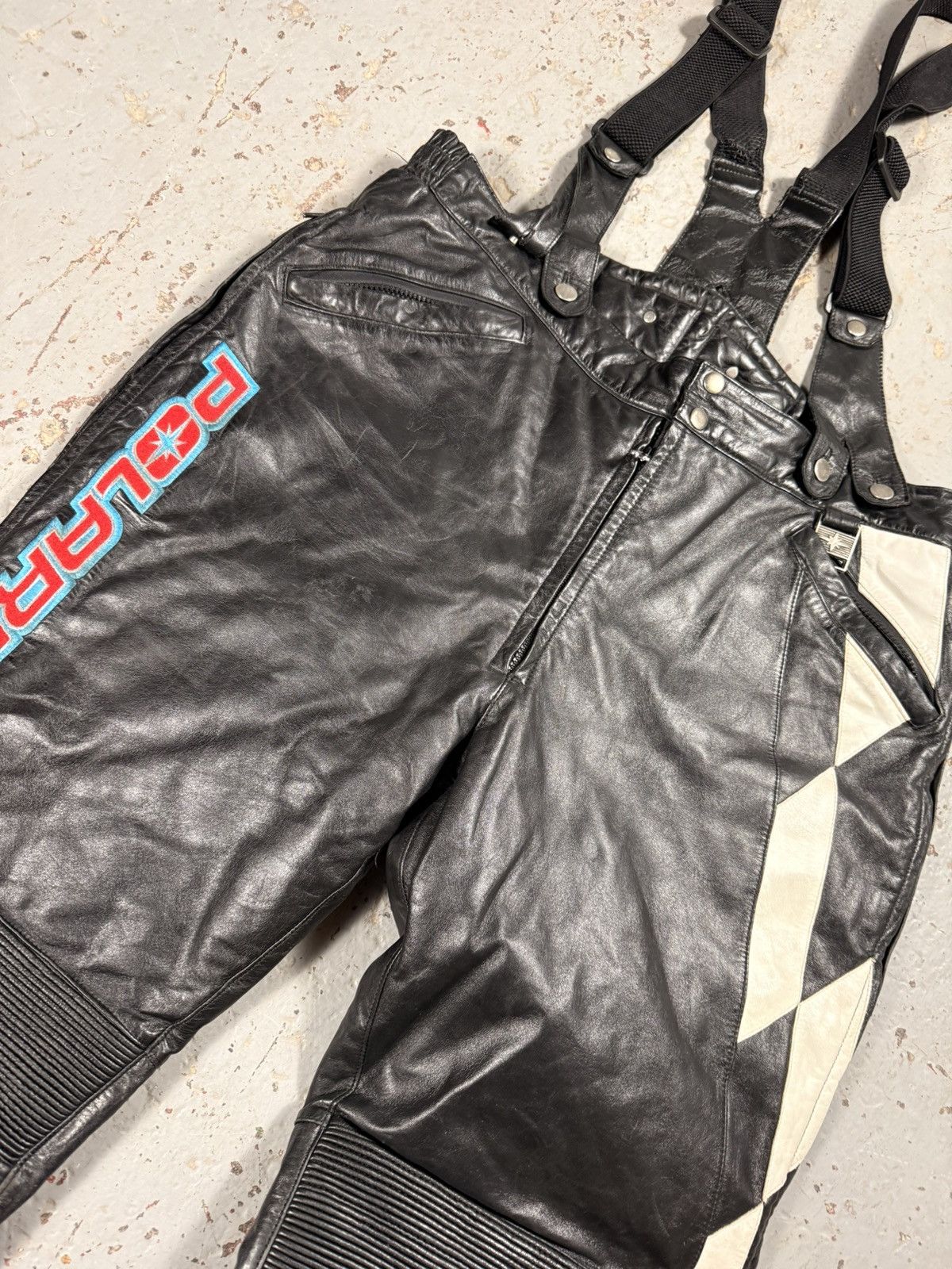Other Crazy Vintage Polaris Leather Pants Size US 40 / EU 56 - 4 Thumbnail