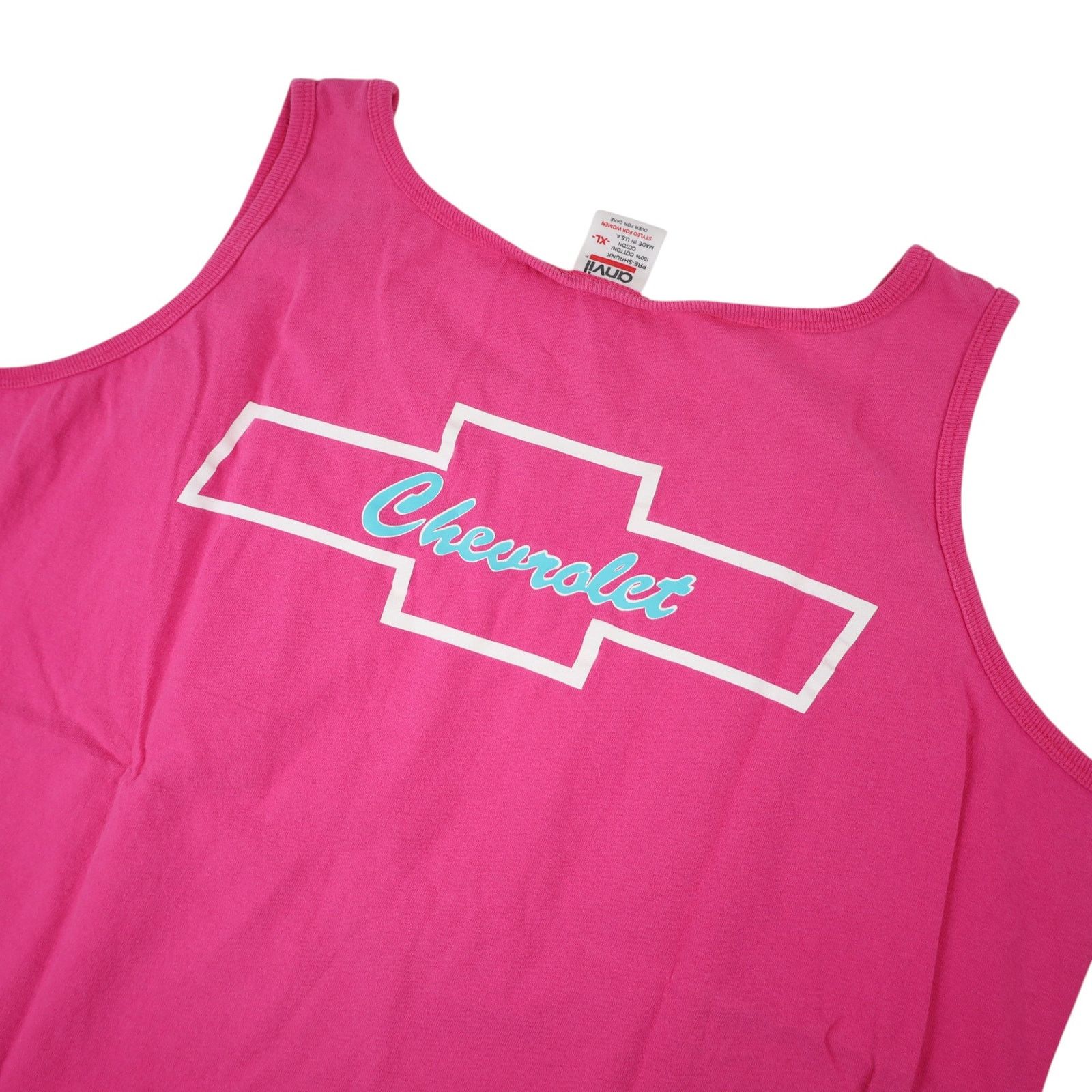 Chevrolet × Vintage Vintage Chevy "Bad Girl Club" Graphic Tank Top Size XL / US 12-14 / IT 48-50 - 9 Thumbnail