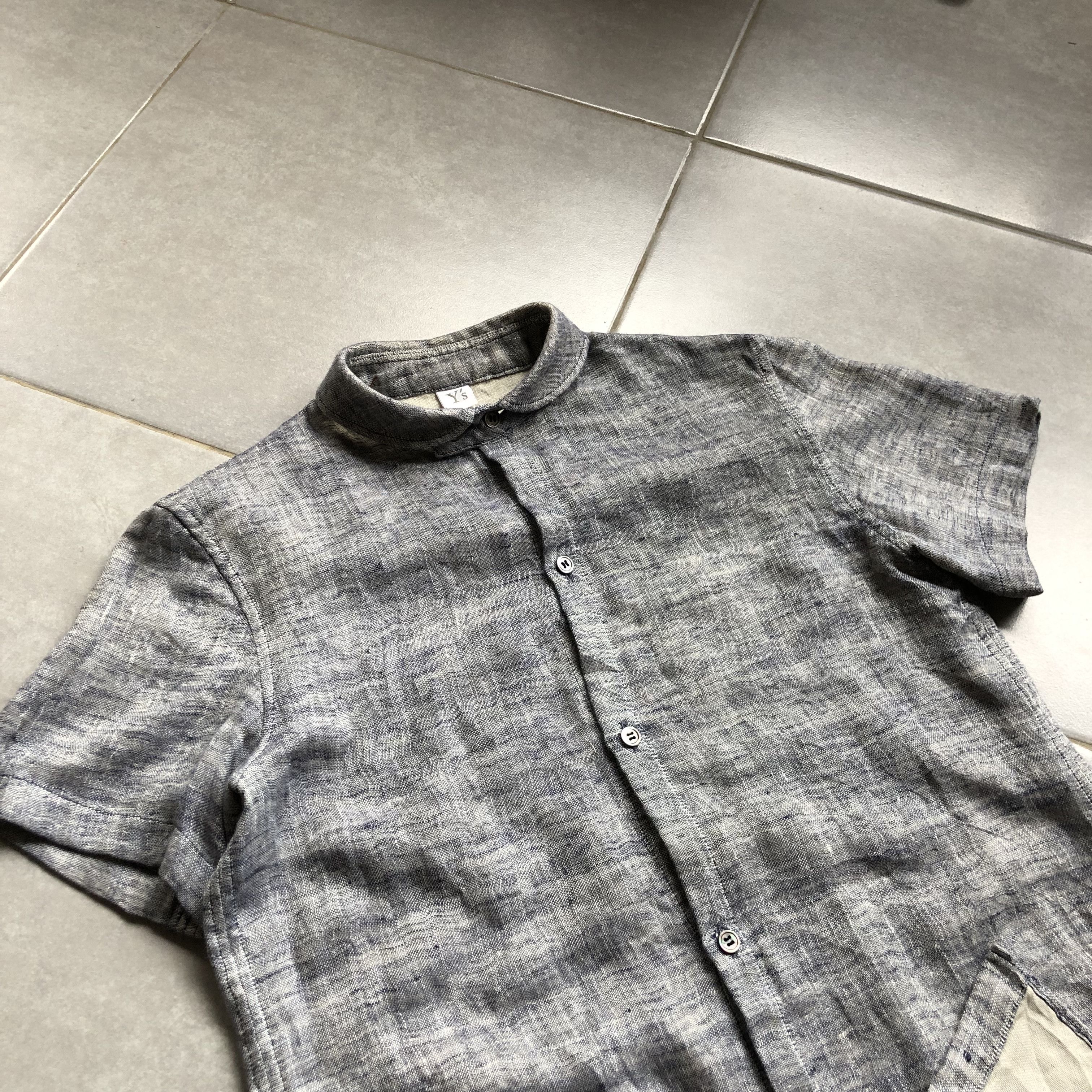 Y's Y’s linen blend shirt Size US M / EU 48-50 / 2 - 3 Thumbnail
