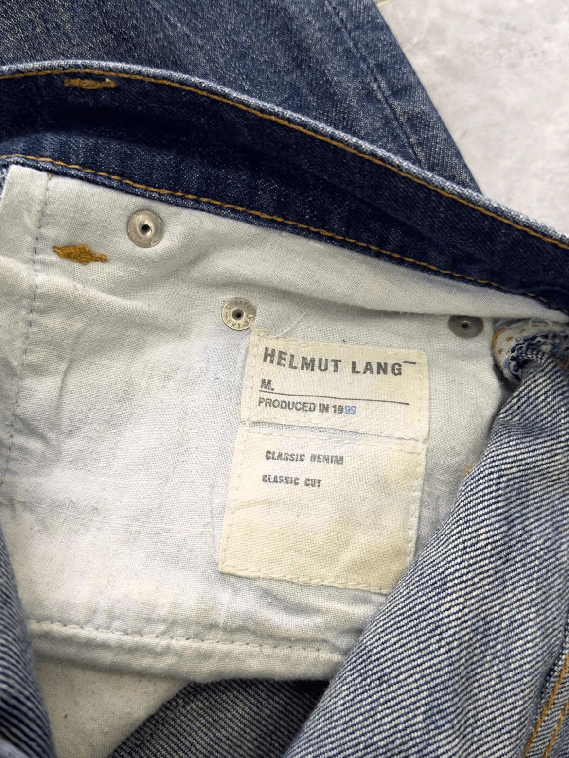 Helmut Lang Helmut Lang 99SS Washed Classic Cut Denim-2508 Size US 30 / EU 46 - 3 Thumbnail