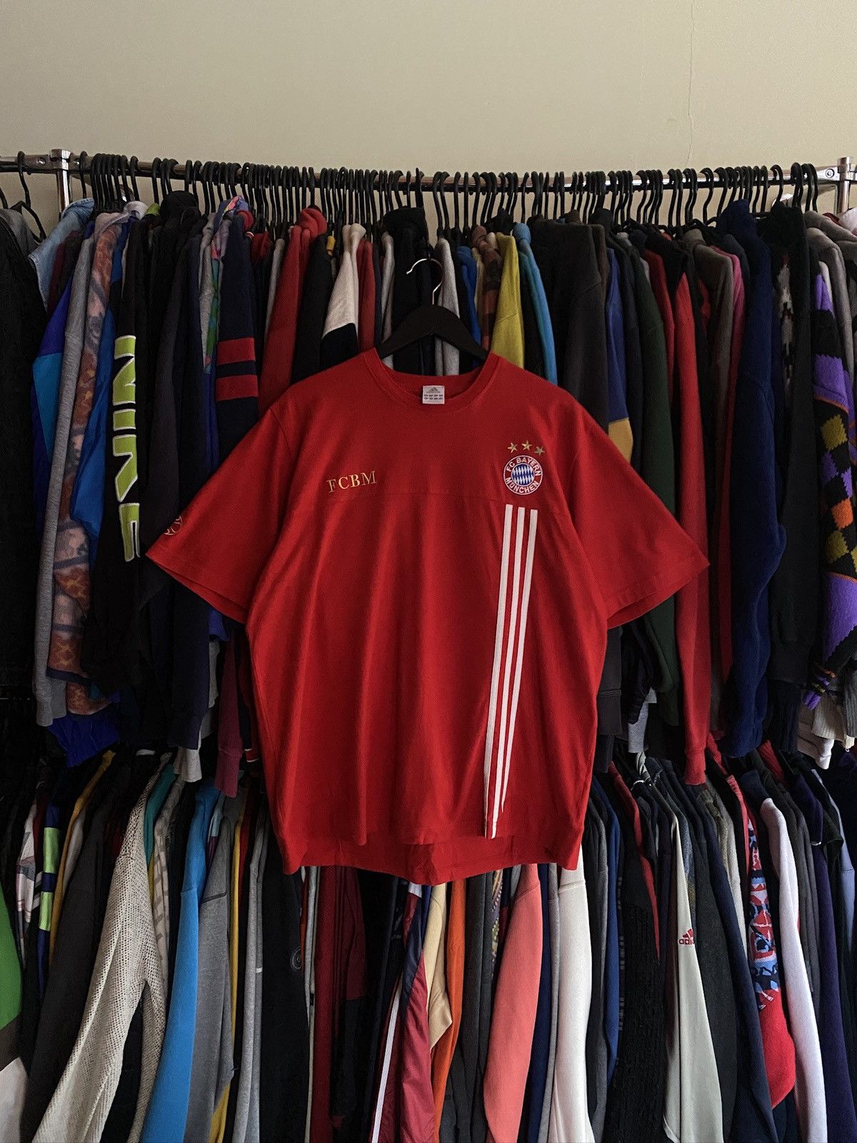 Adidas VINTAGE ADIDAS BAYERN MUNCHEN T-SHIRT Y2k Size US XL / EU 56 / 4 - 1 Thumbnail
