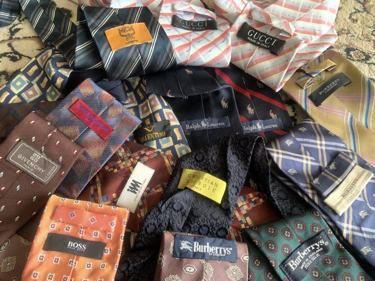 Balenciaga Mixed branded tie 15 pieces Size ONE SIZE - 3 Thumbnail