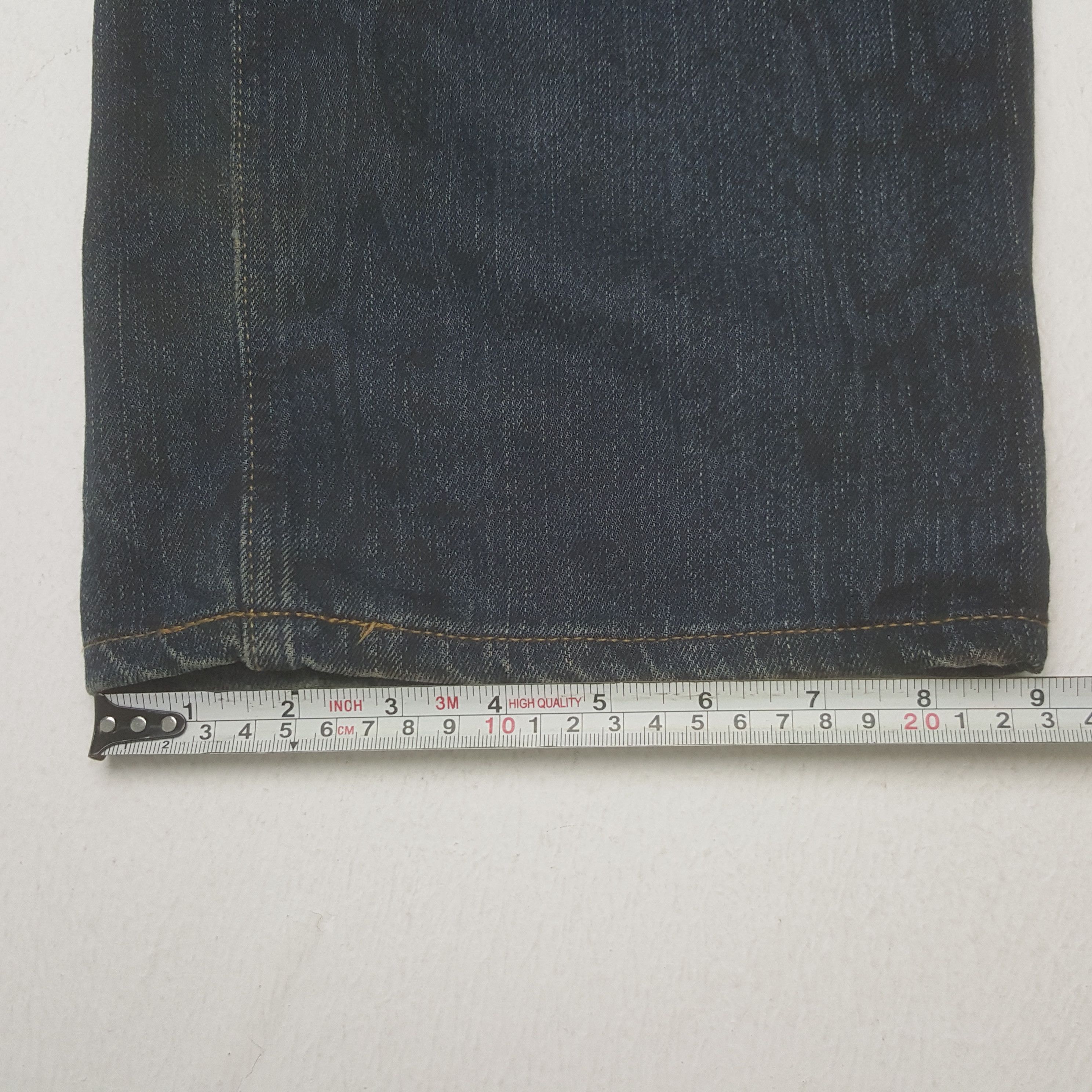Japanese Brand Vintage Karakuri Tamashii Japanese Punk Sukajan Style Jeans Size US 34 / EU 50 - 13 Thumbnail