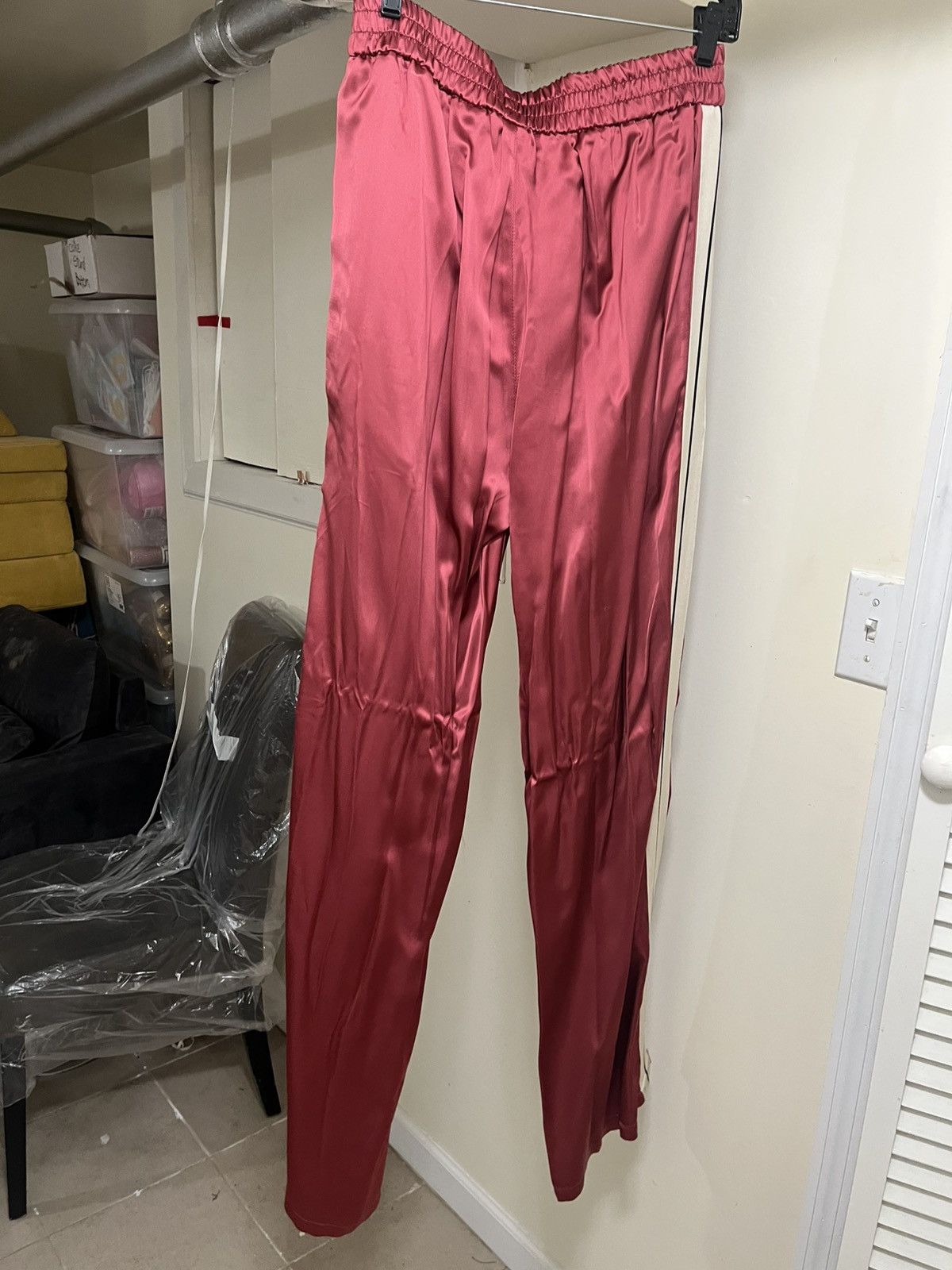 Palm Angels Palm Angels Logo Embroidered Loose Fit Track Pants XL Size US 36 / EU 52 - 4 Thumbnail