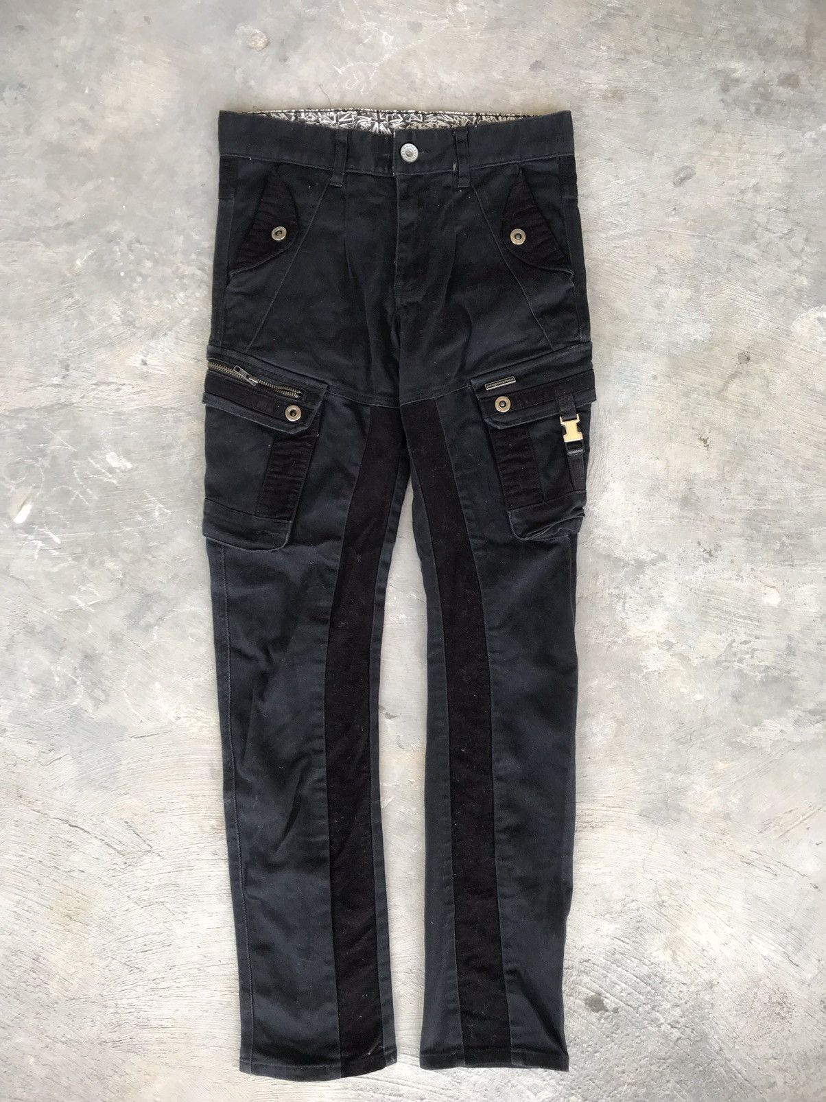 image of Acupuncture Stretch Bondage Cargo Pants in Black, Men's (Size 32)