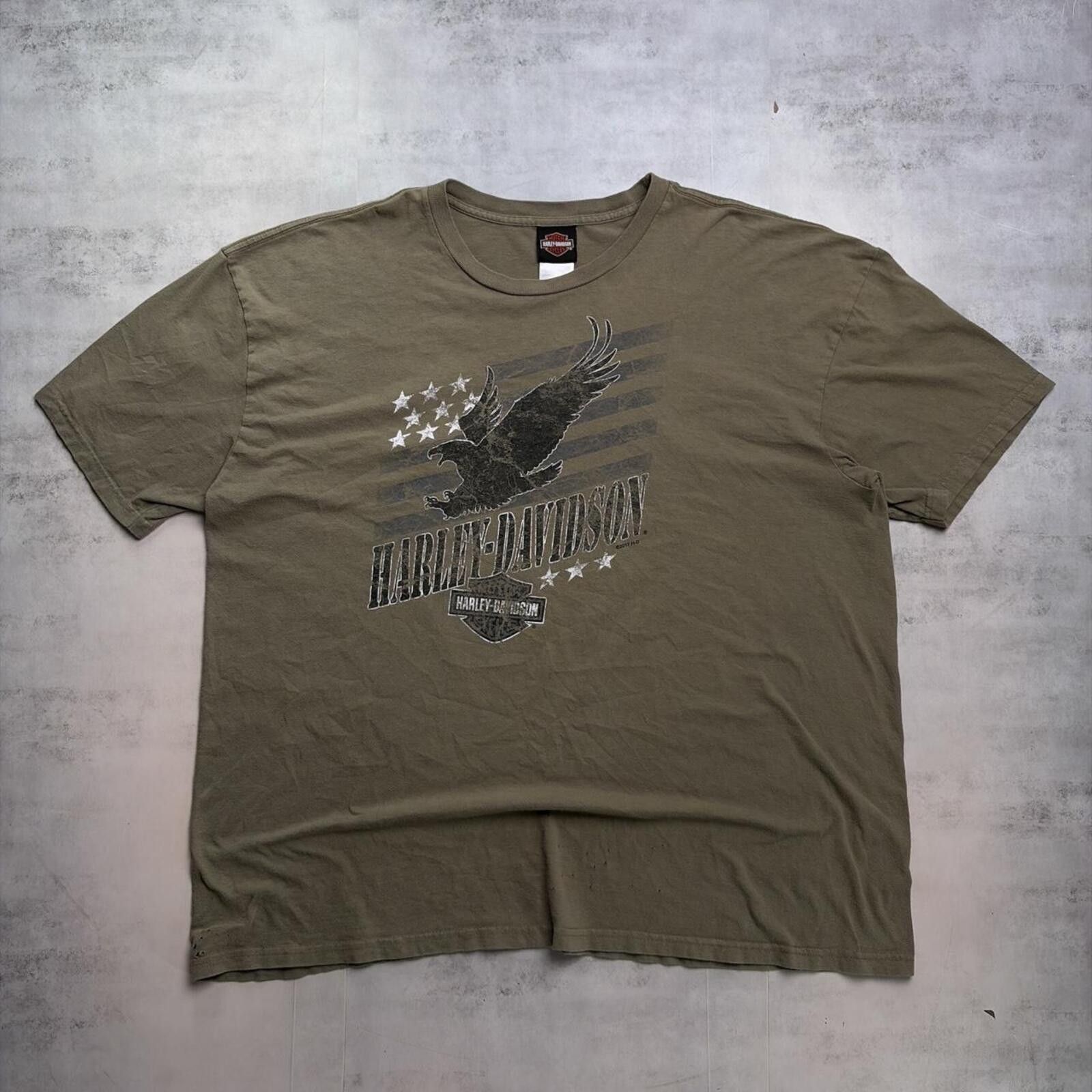 Harley Davidson Y2K Harley Davidson Apache Junction Distressed Biker T-Shirt Size US XXL / EU 58 / 5 - 1 Thumbnail