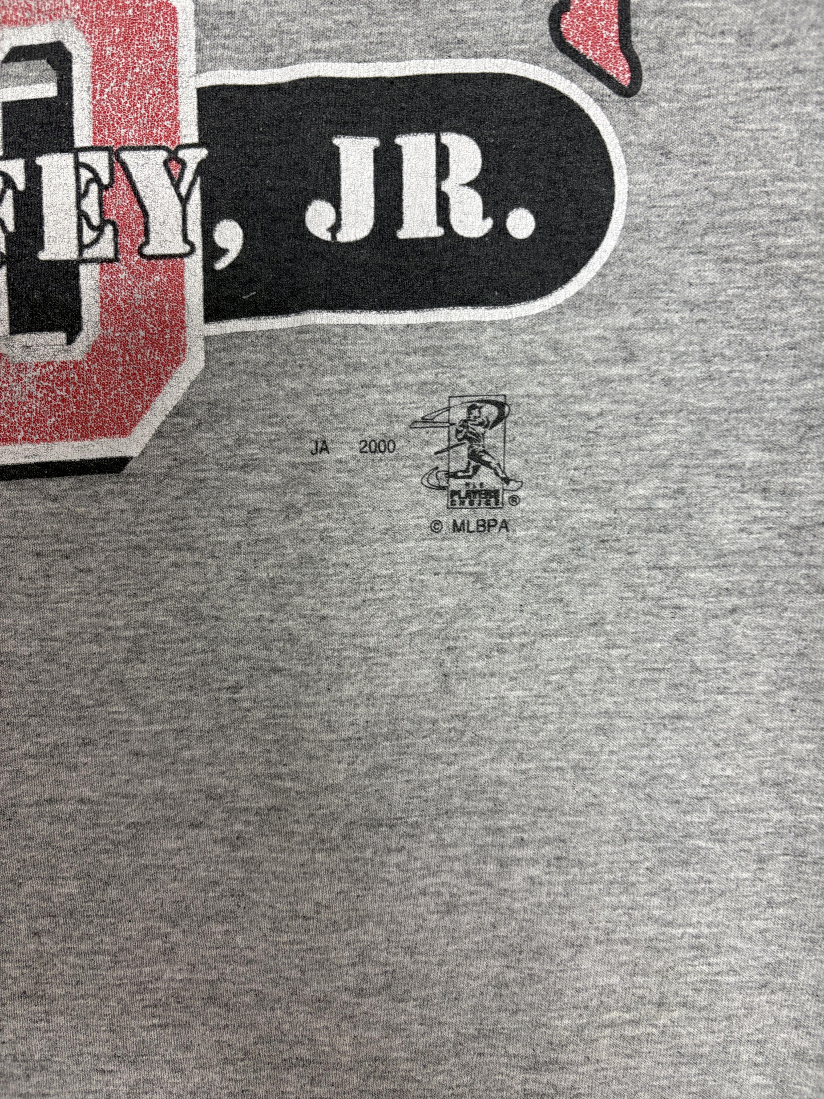Vintage Cincinnati Reds Ken Griffey Jr. Vintage Grey T-Shirt Tee Size US L / EU 52-54 / 3 - 3 Thumbnail
