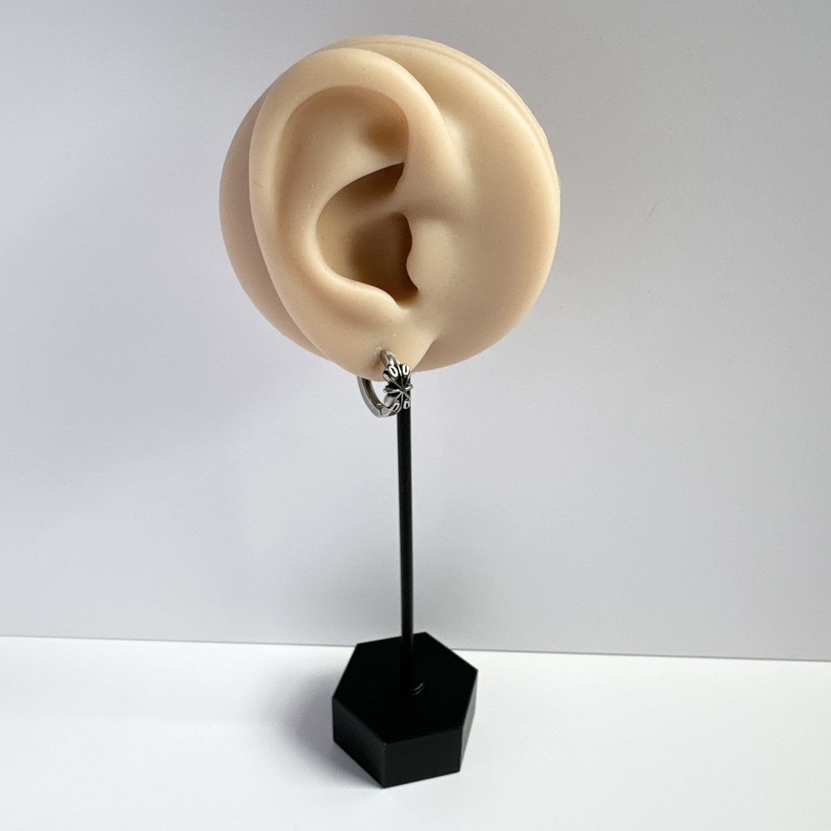 Other 15mm Cross Hoop Earrings for Men Women,Hip Hop Unisex Style Size ONE SIZE - 5 Thumbnail