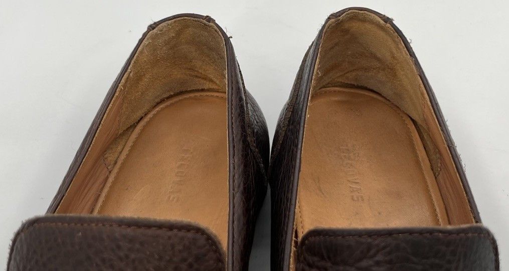 Tecovas Tecovas The Monterrey Slip on Loafer Brown Bison Leather 8.5 Size US 8.5 / EU 41-42 - 8 Thumbnail