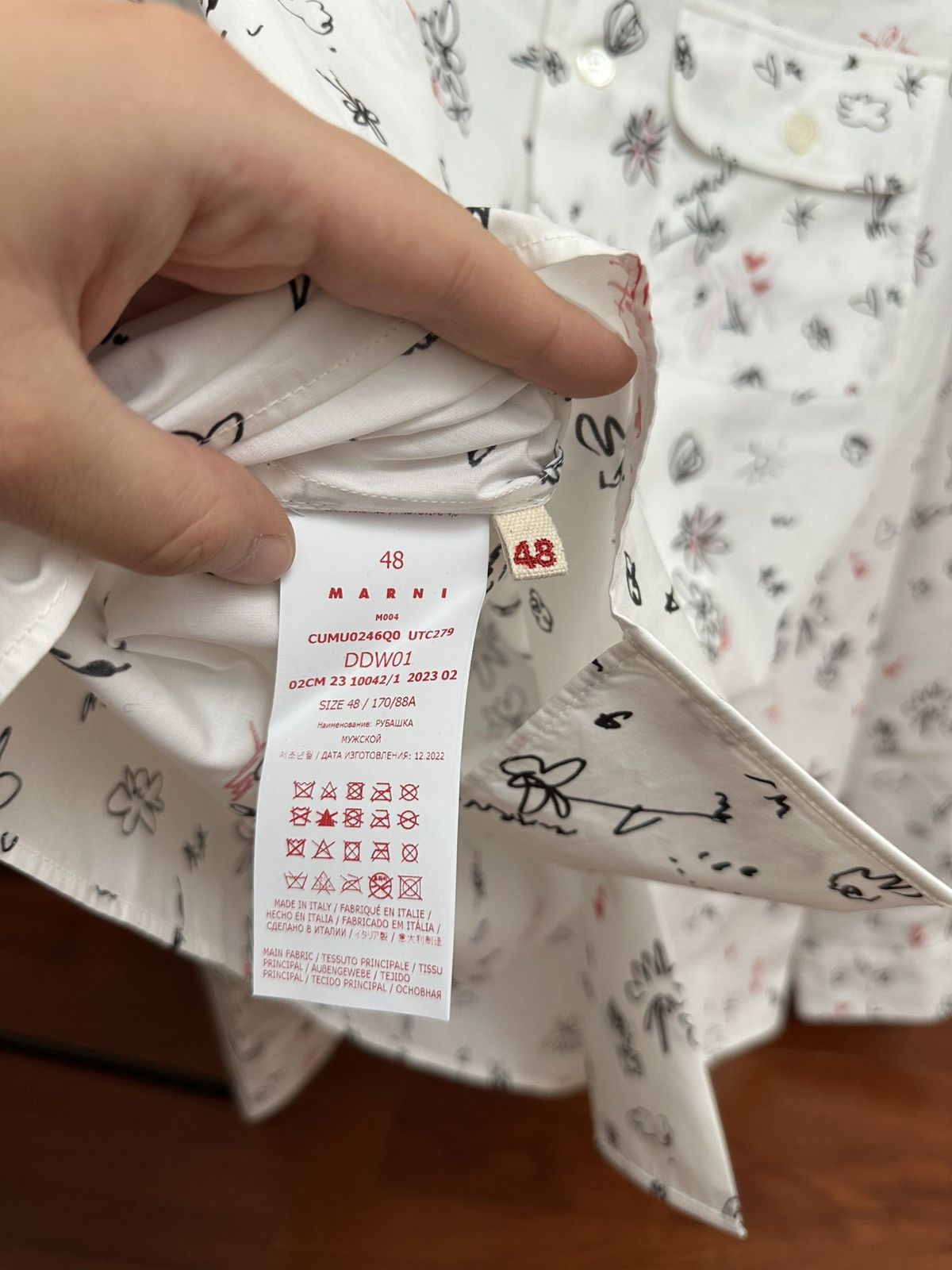 Marni Marni shirt Size US M / EU 48-50 / 2 - 9 Thumbnail